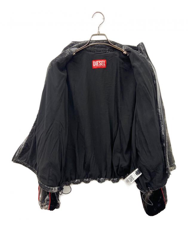 中古・古着通販】DIESEL (ディーゼル) ベロアジャケット グレーブrカク