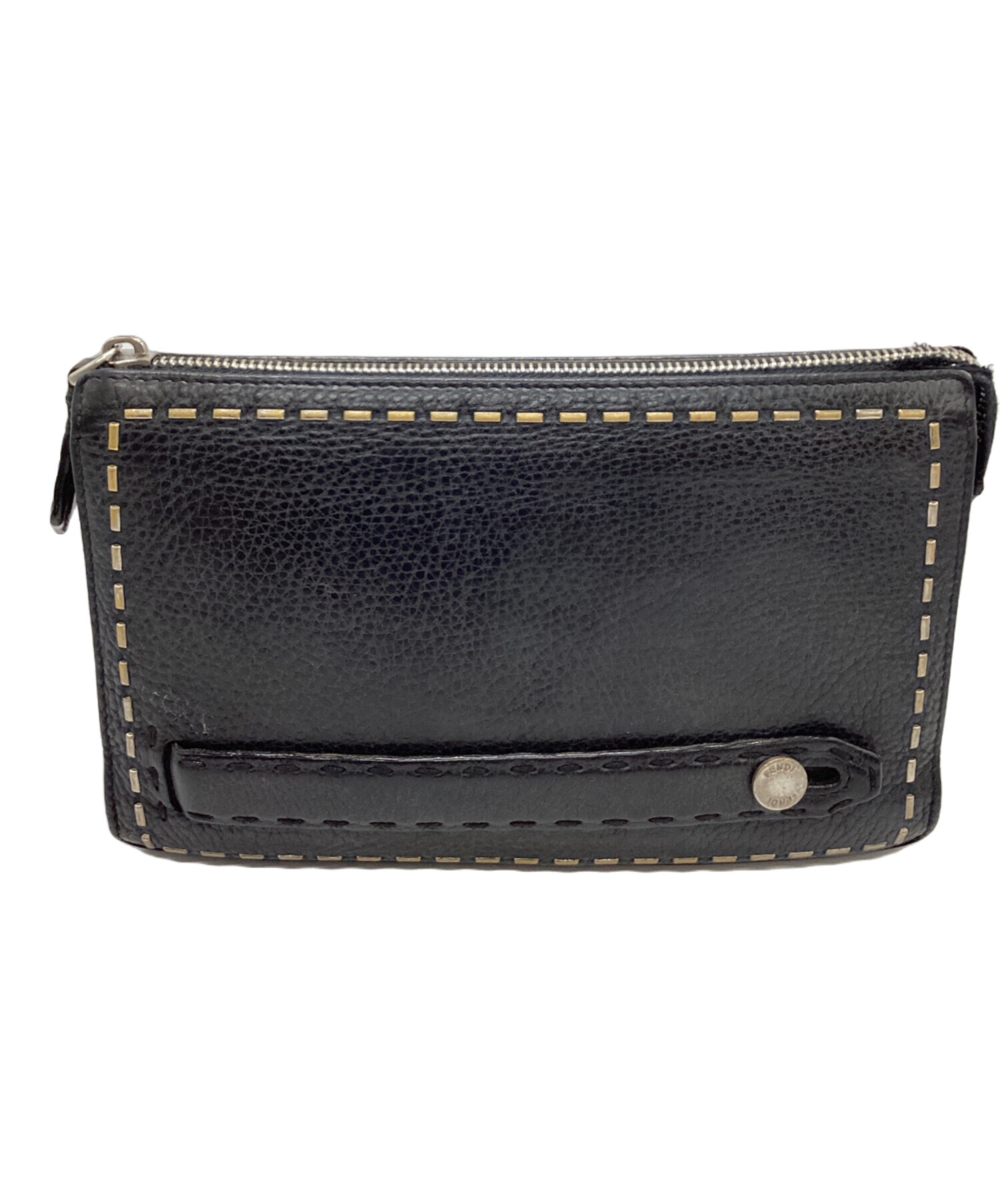 FENDI セレリア マルチカラー クラッチバッグ 中古・古着通販】FENDI (フェンディ) FENDI セレリア クラッチバッグ