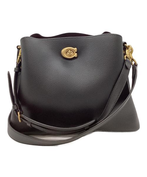 中古・古着通販】COACH (コーチ) COACH ウィロウ 2WAYバッグ ブラック