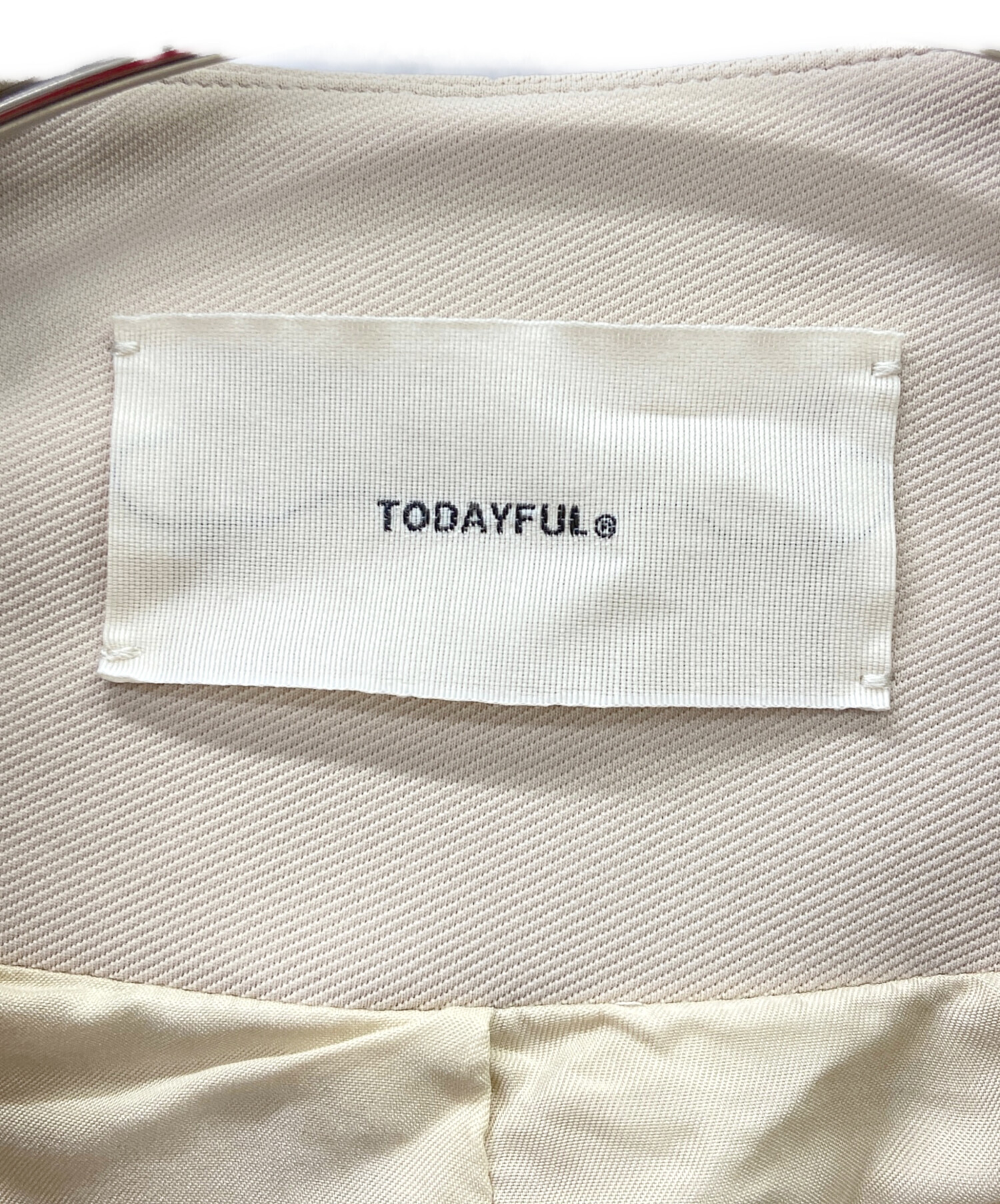 中古・古着通販】TODAYFUL (トゥデイフル) カラーレスツイルジャケット