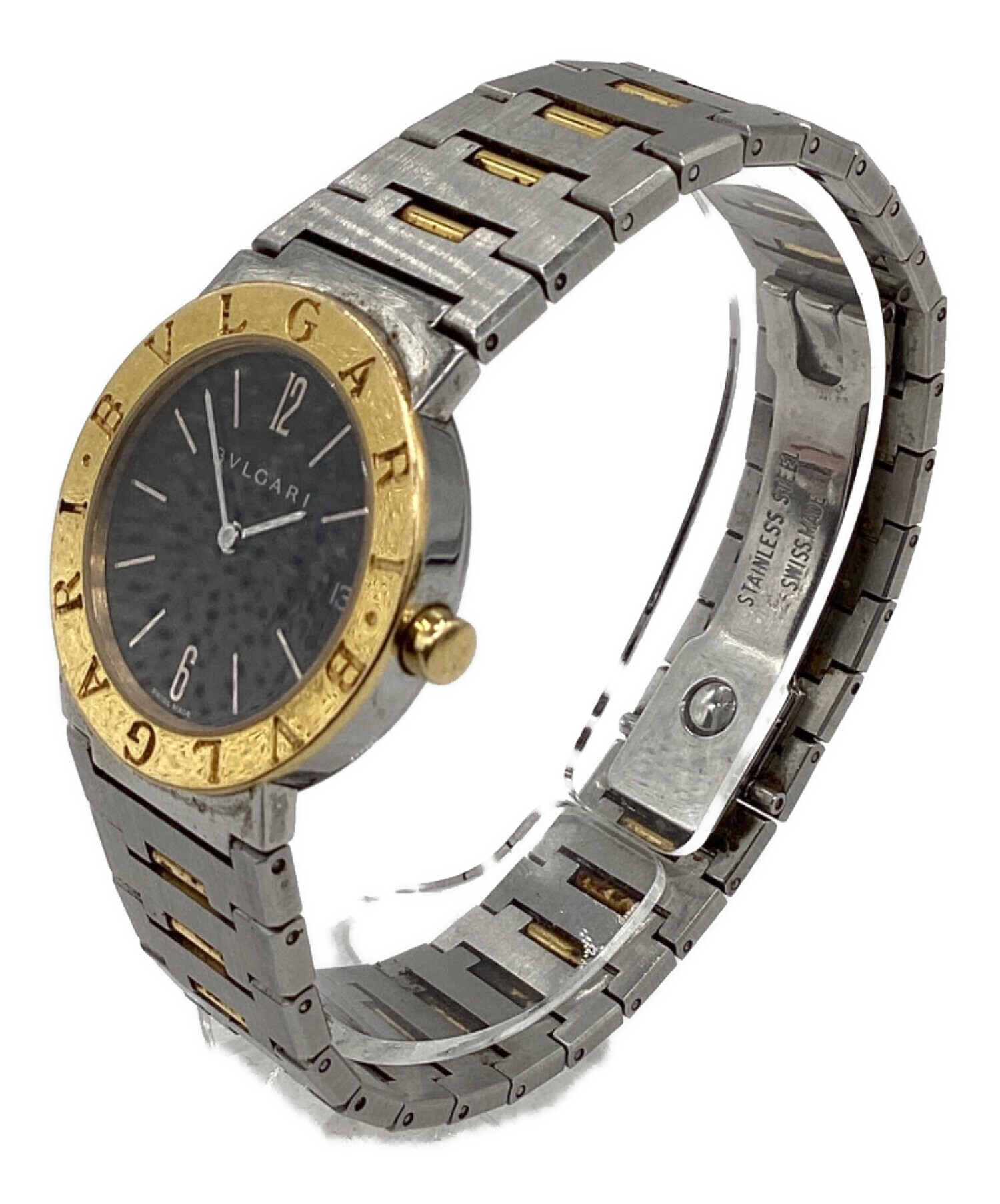 中古・古着通販】BVLGARI (ブルガリ) BVLGARI 腕時計 ブラック