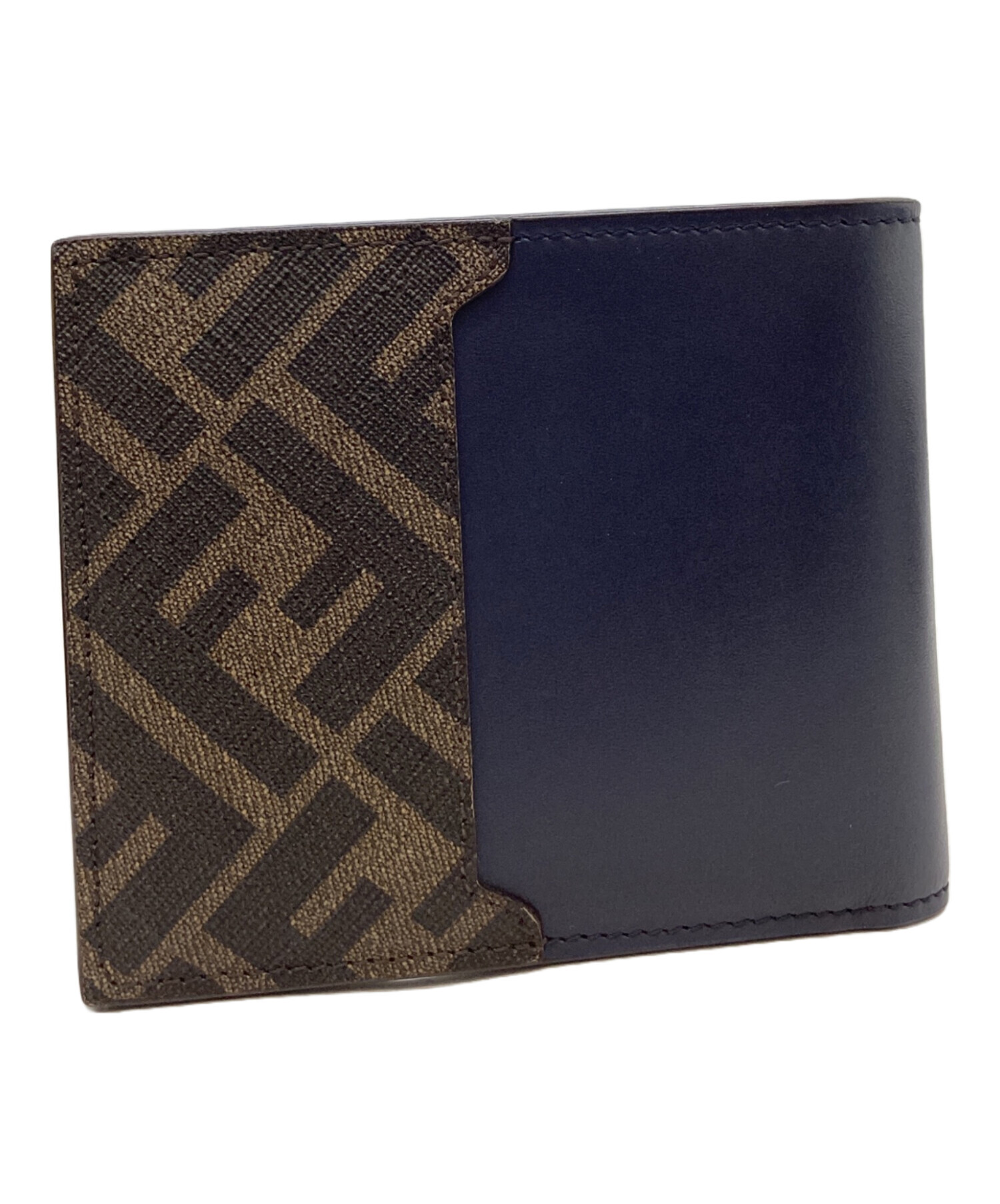 中古・古着通販】FENDI (フェンディ) FENDI FFスクエア 2つ折り財布