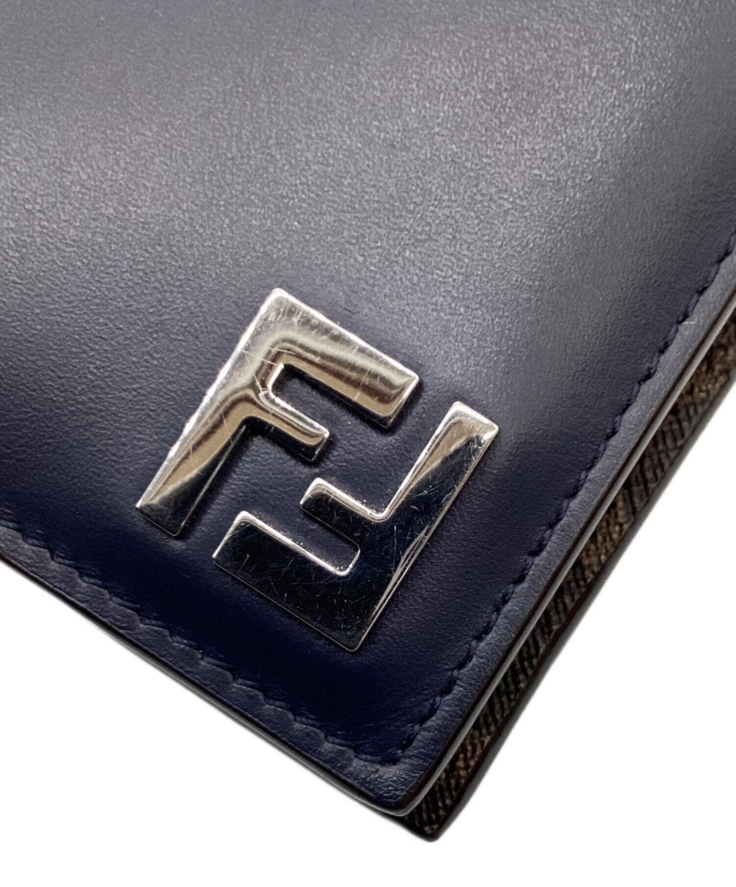 中古・古着通販】FENDI (フェンディ) FENDI FFスクエア 2つ折り財布