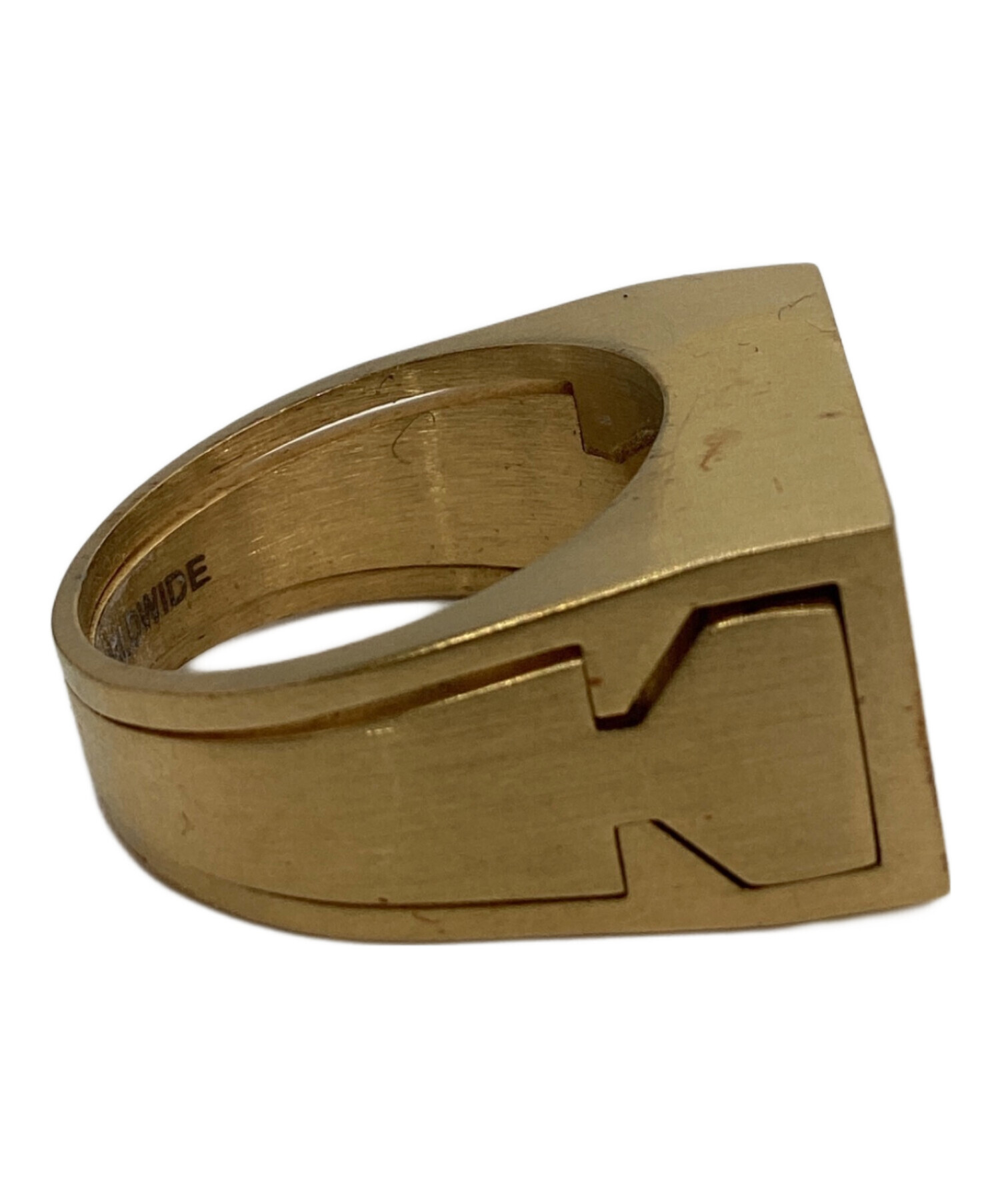 中古・古着通販】HUF (ハフ) HUF リング サイズ:21｜ブランド・古着