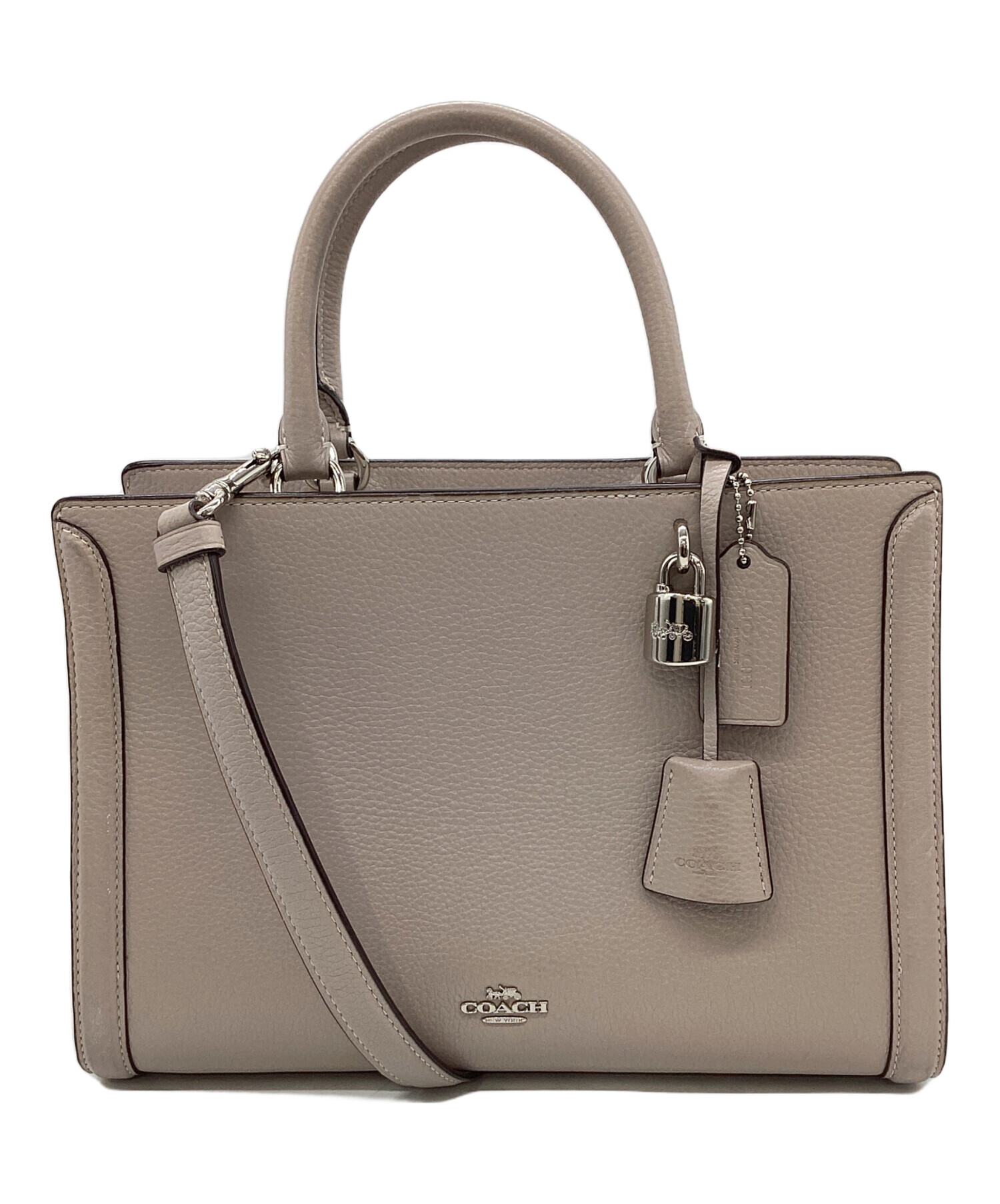 チコ　中古　プウアボーテ　トレスパ　L 2枚 中古・古着通販】COACH (コーチ) 2WAYバッグ ベージュ｜ブランド・古着