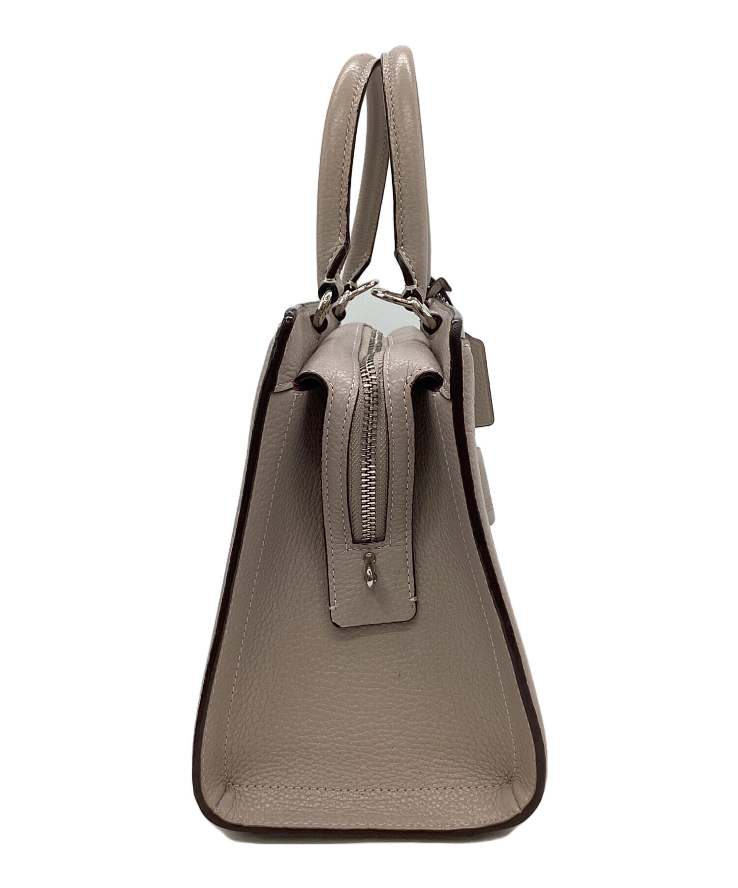 中古・古着通販】COACH (コーチ) 2WAYバッグ ベージュ｜ブランド・古着
