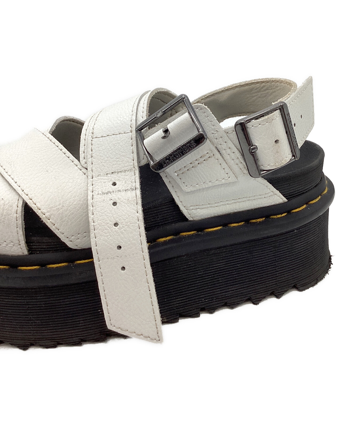 ドクターマーチン　サンダルUK4 中古・古着通販】Dr.Martens (ドクターマーチン) 厚底サンダル