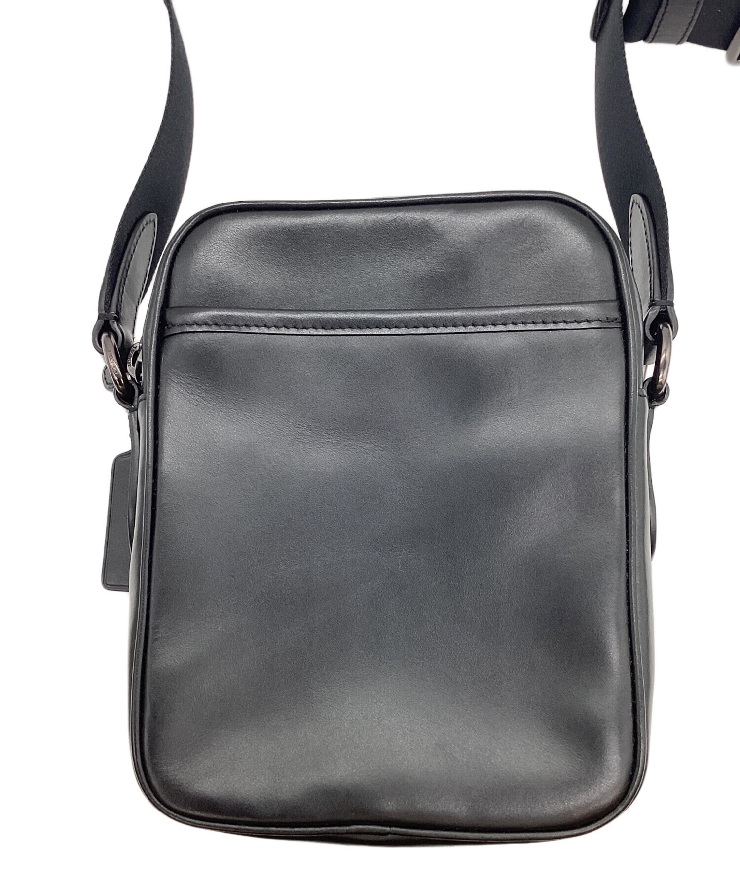 中古・古着通販】COACH (コーチ) ショルダーバッグ ブラック サイズ