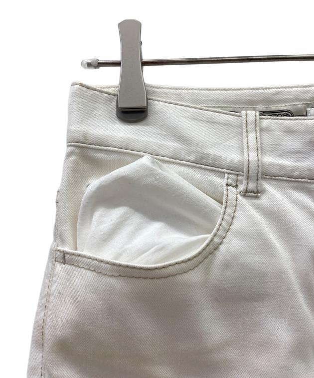 中古・古着通販】CELINE (セリーヌ) デニムパンツ ホワイト サイズ:38