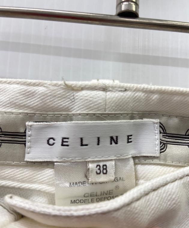 中古・古着通販】CELINE (セリーヌ) デニムパンツ ホワイト サイズ:38