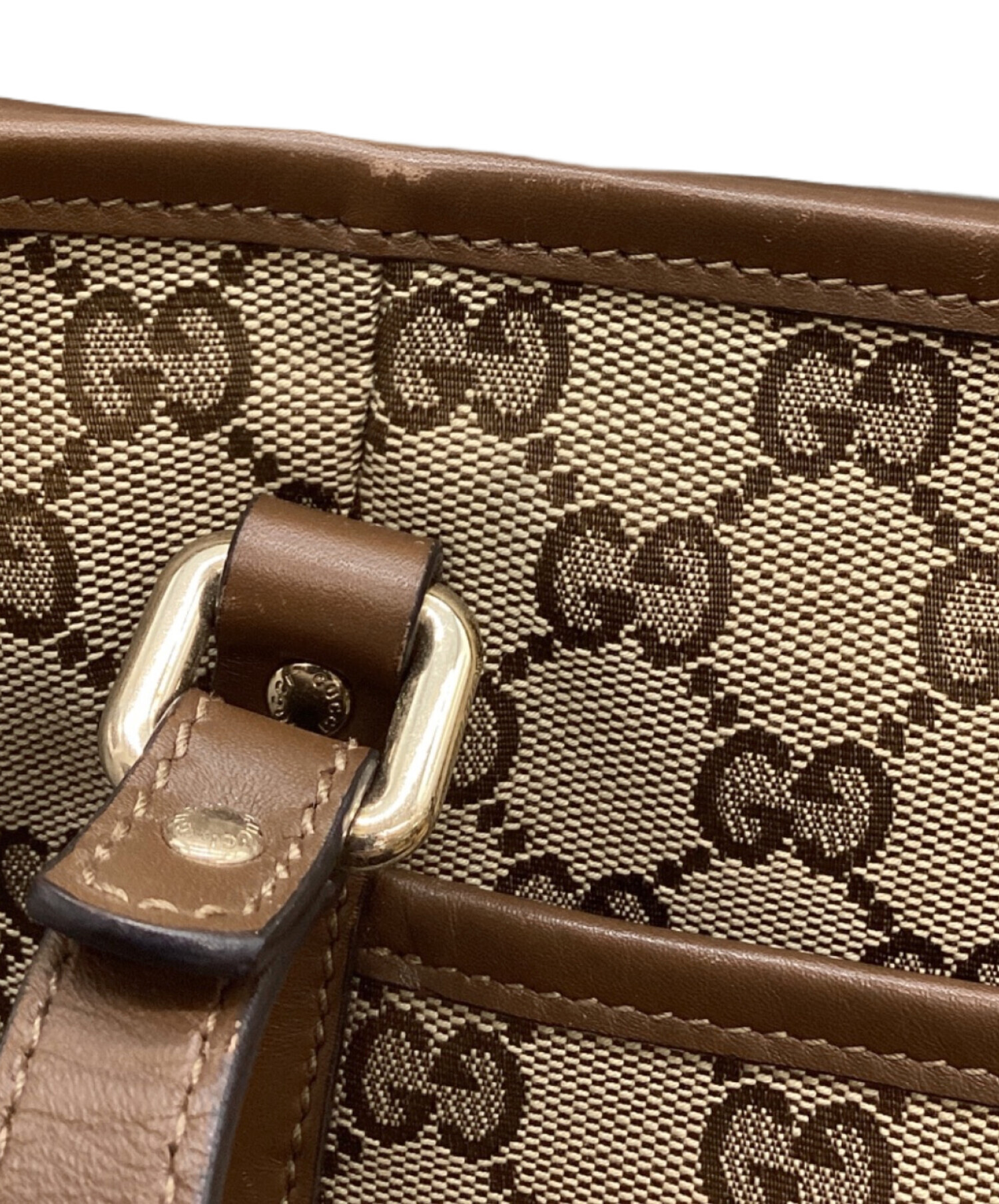 中古・古着通販】GUCCI (グッチ) GUCCI GGスプリーム トートバッグ