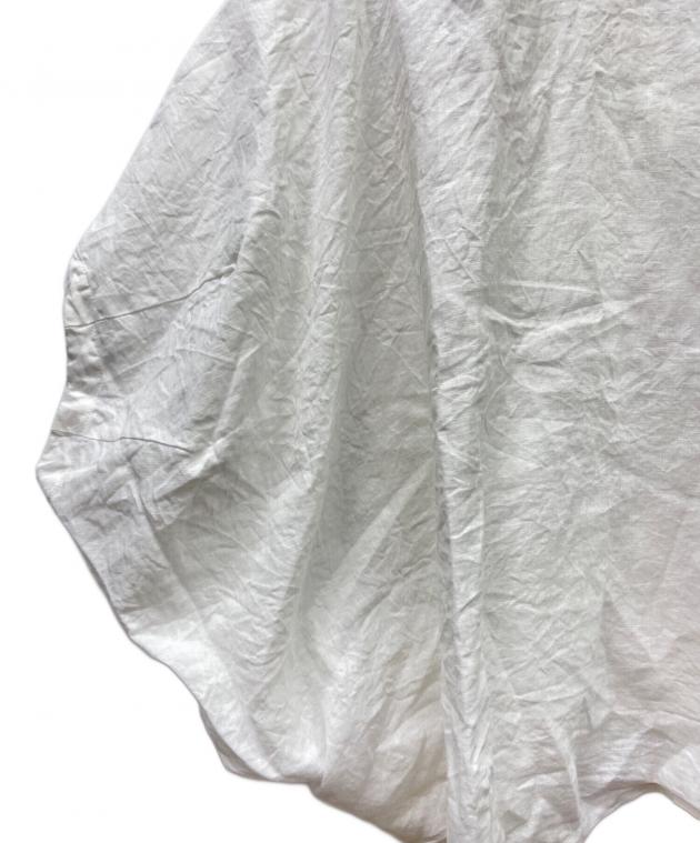 中古・古着通販】mizuiro-ind (ミズイロインド) 半袖シャツ ホワイト