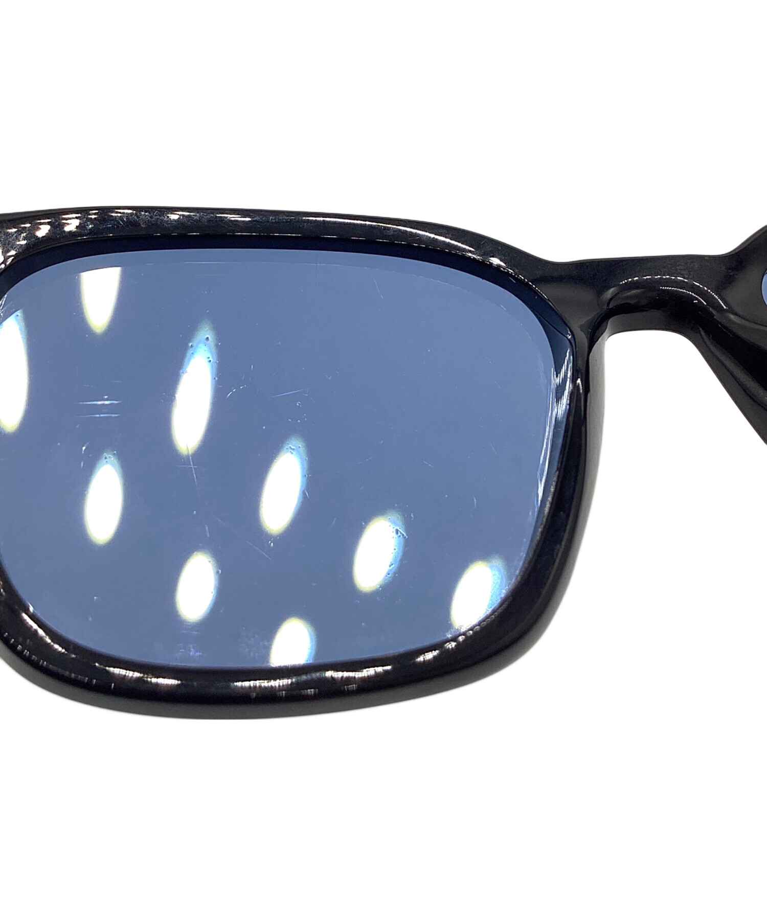 中古・古着通販】RAY-BAN (レイバン) サングラス ブラック×ブルー