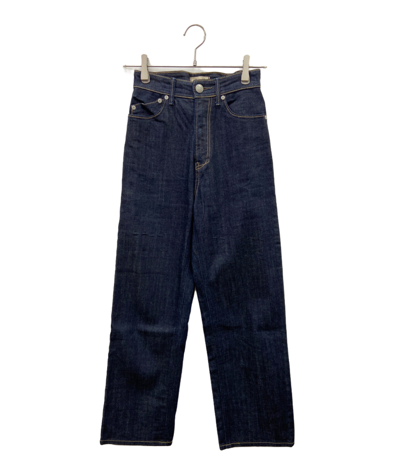 中古・古着通販】YANUK (ヤヌーク) デニムパンツ ネイビー サイズ:S