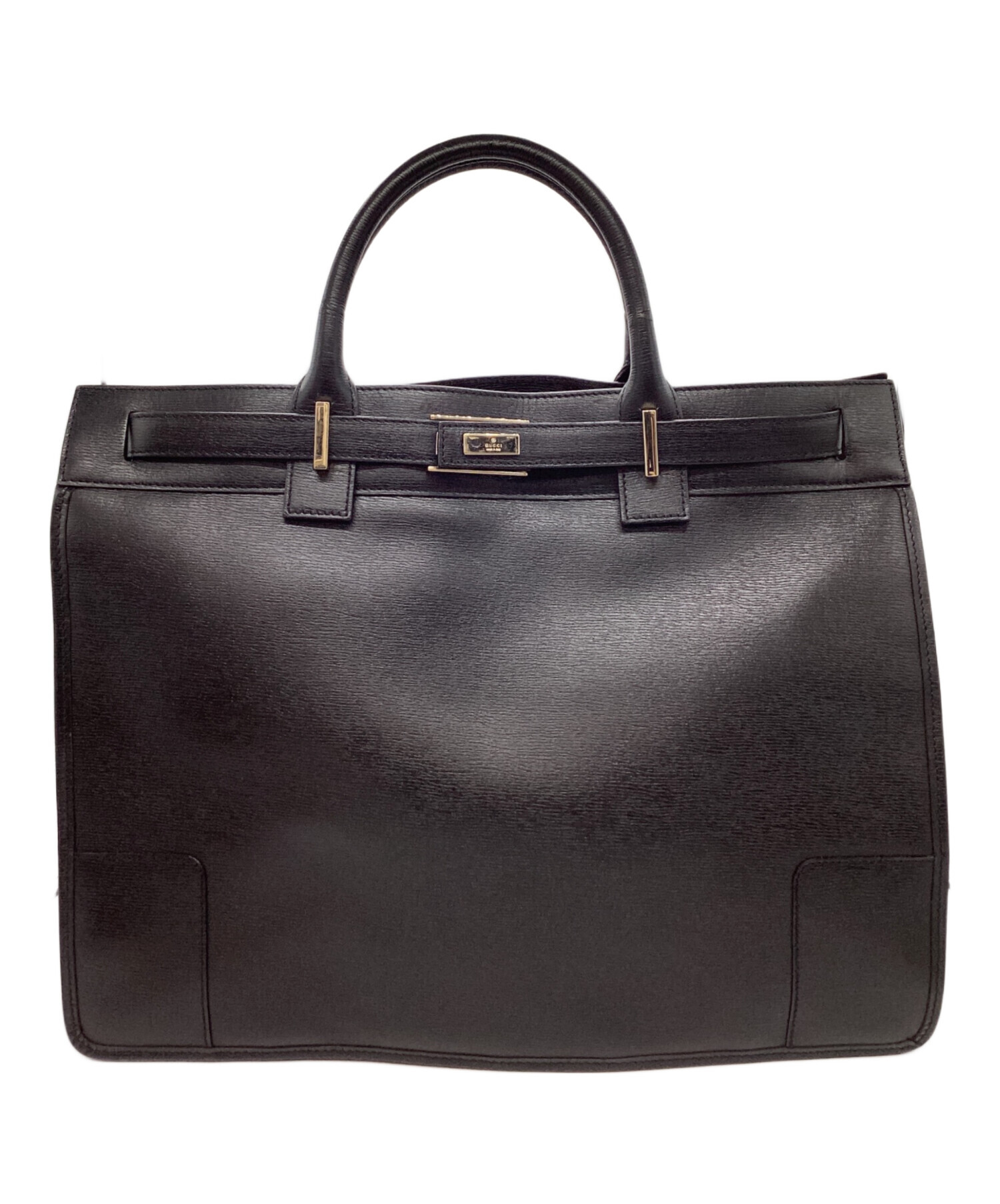 最終値下げ グッチ　GUCCI ビジネスバッグ　ブリーフケース 中古・古着通販】GUCCI (グッチ) GUCCI ビジネスバッグ ブラック
