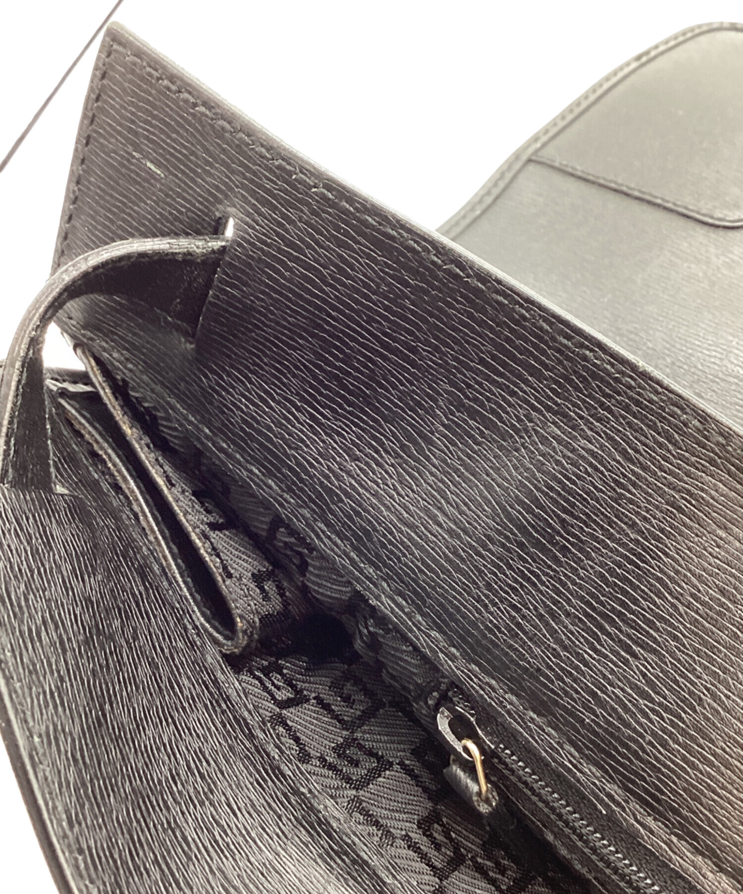 中古・古着通販】GUCCI (グッチ) GUCCI ビジネスバッグ ブラック