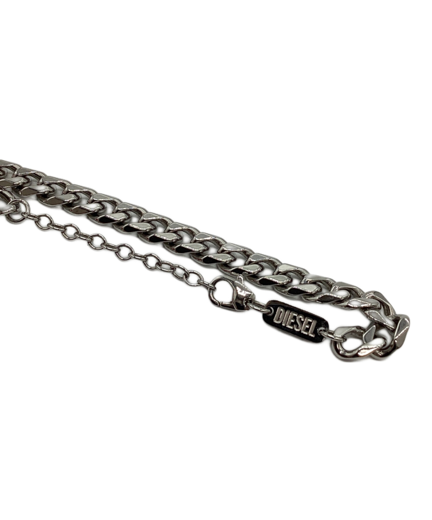 中古・古着通販】DIESEL (ディーゼル) DIESEL ネックレス シルバー
