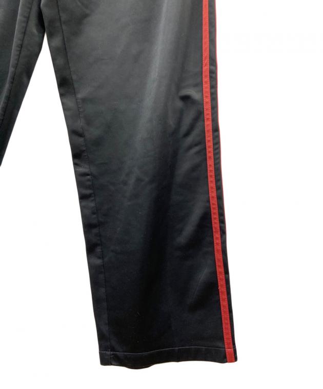 中古・古着通販】adidas (アディダス) トラックパンツ ブラック×レッド
