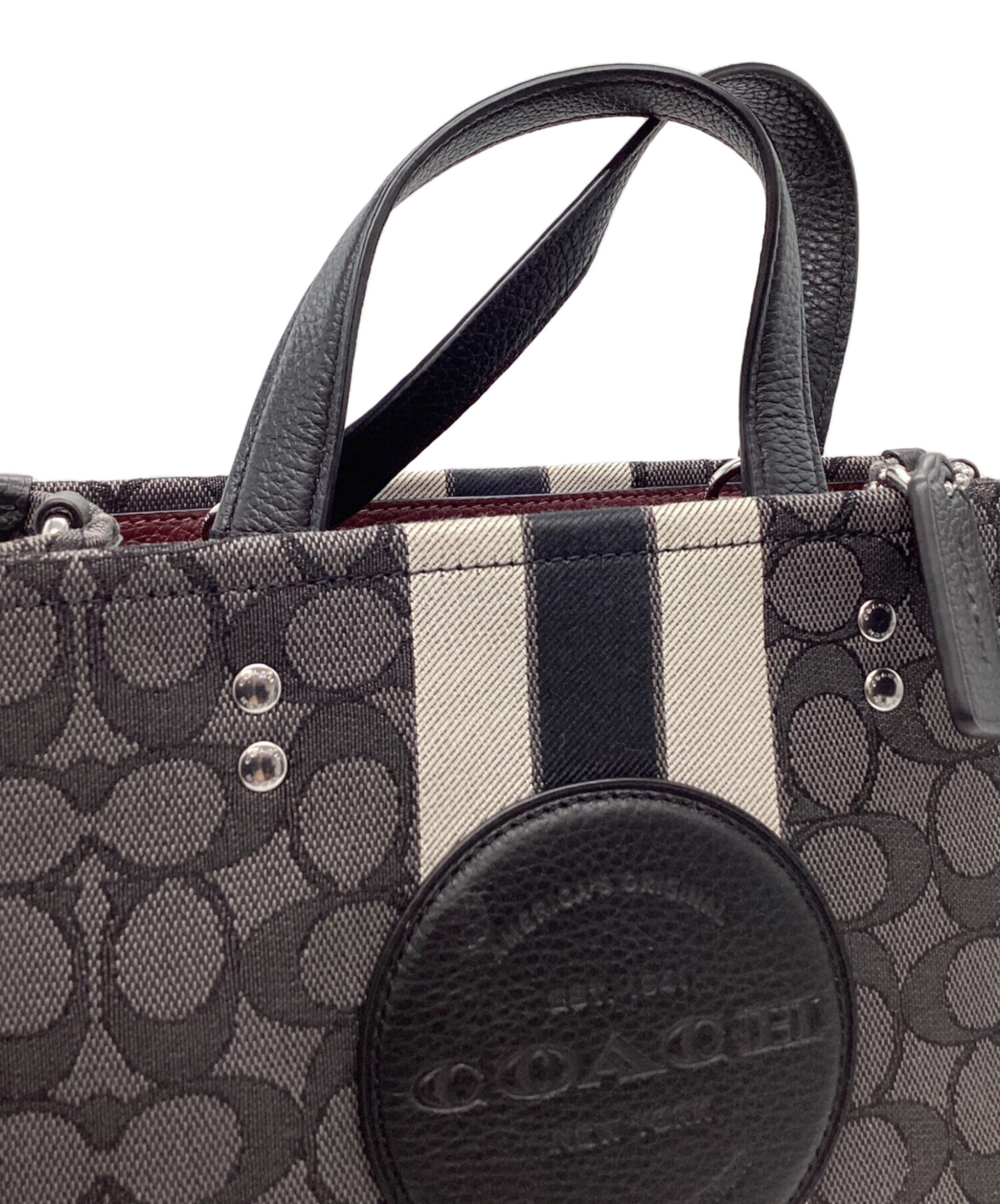 中古・古着通販】COACH (コーチ) COACH シグネチャー デンプシーバッチ