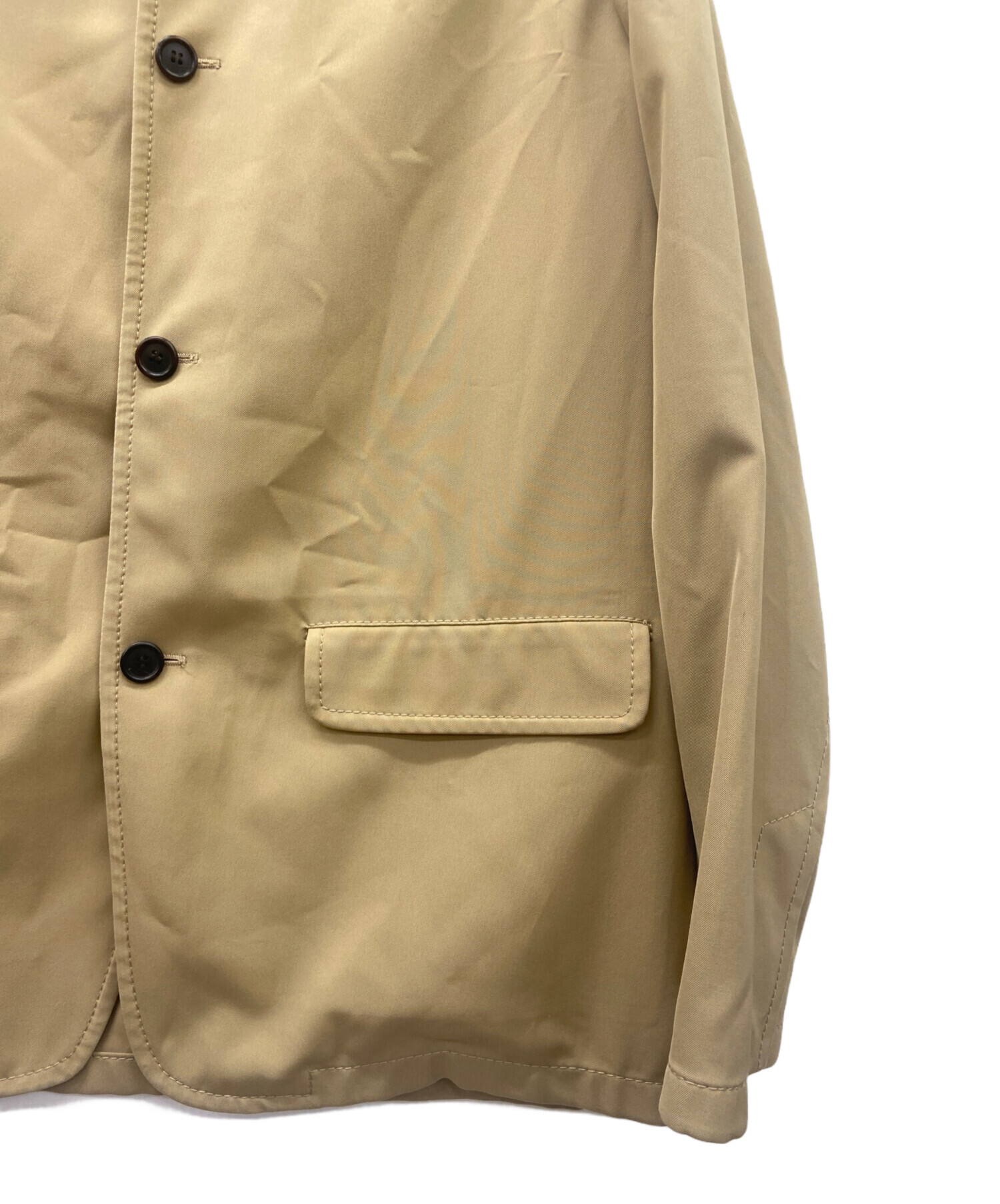 中古・古着通販】PRADA (プラダ) 4Bジャケット キャメル サイズ:S