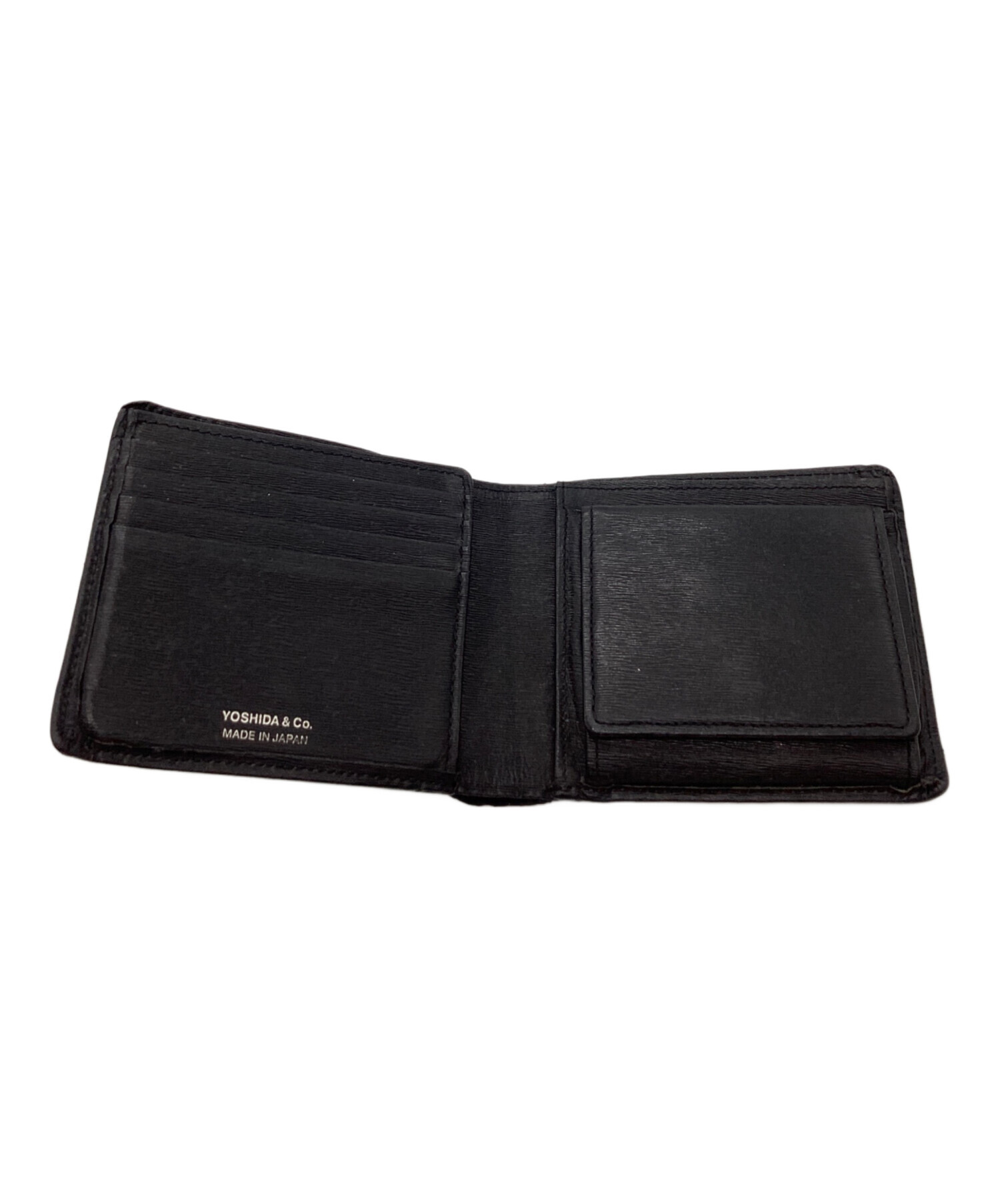 PORTER 二つ折り財布 未使用品 中古・古着通販】PORTER (ポーター) PORTER 2つ折り財布 ブラック