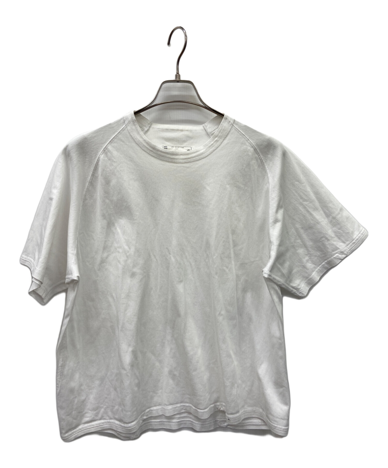 中古・古着通販】sacai (サカイ) 半袖カットソー ホワイト サイズ