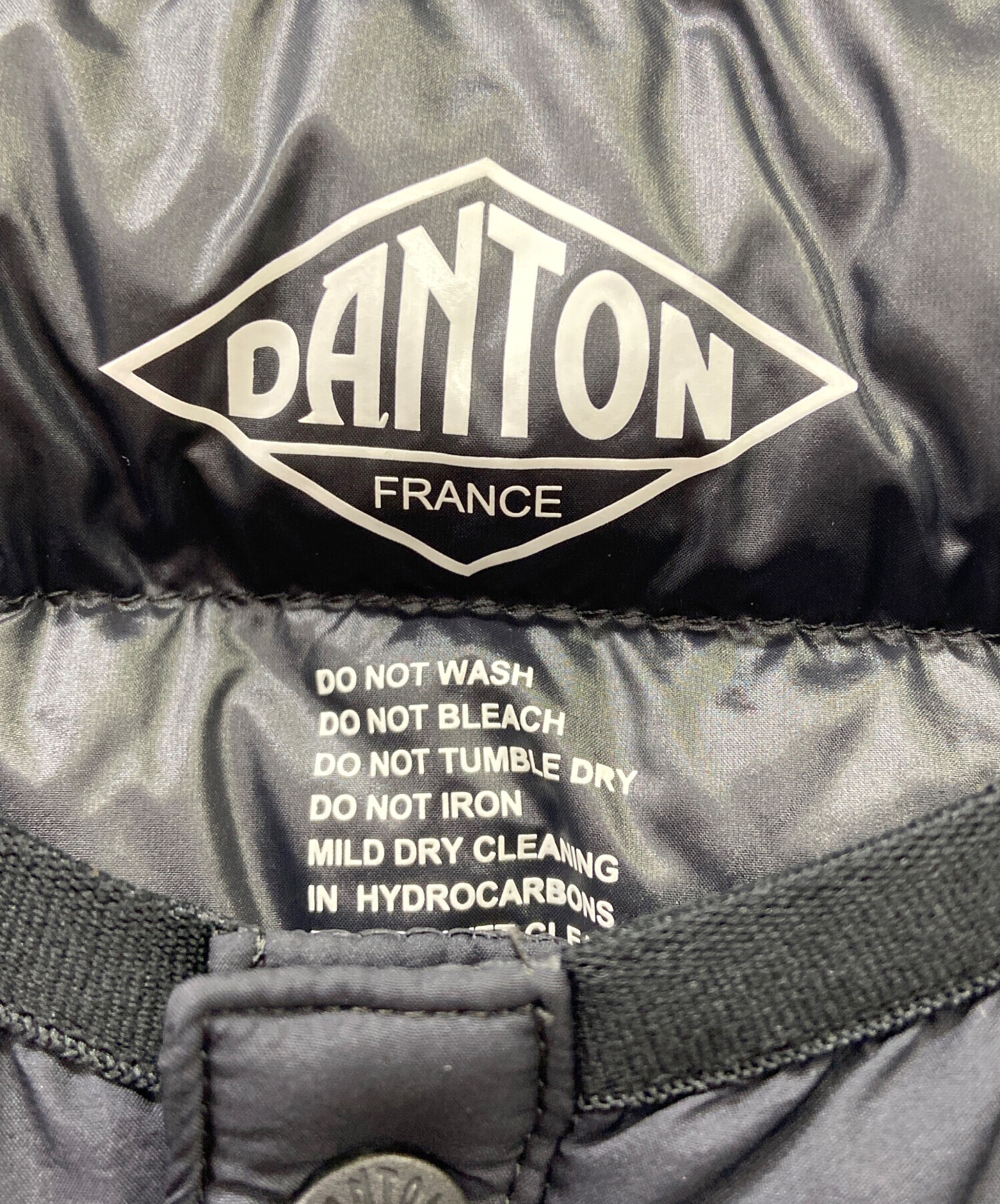 中古・古着通販】DANTON (ダントン) ダウンジャケット ブラック サイズ