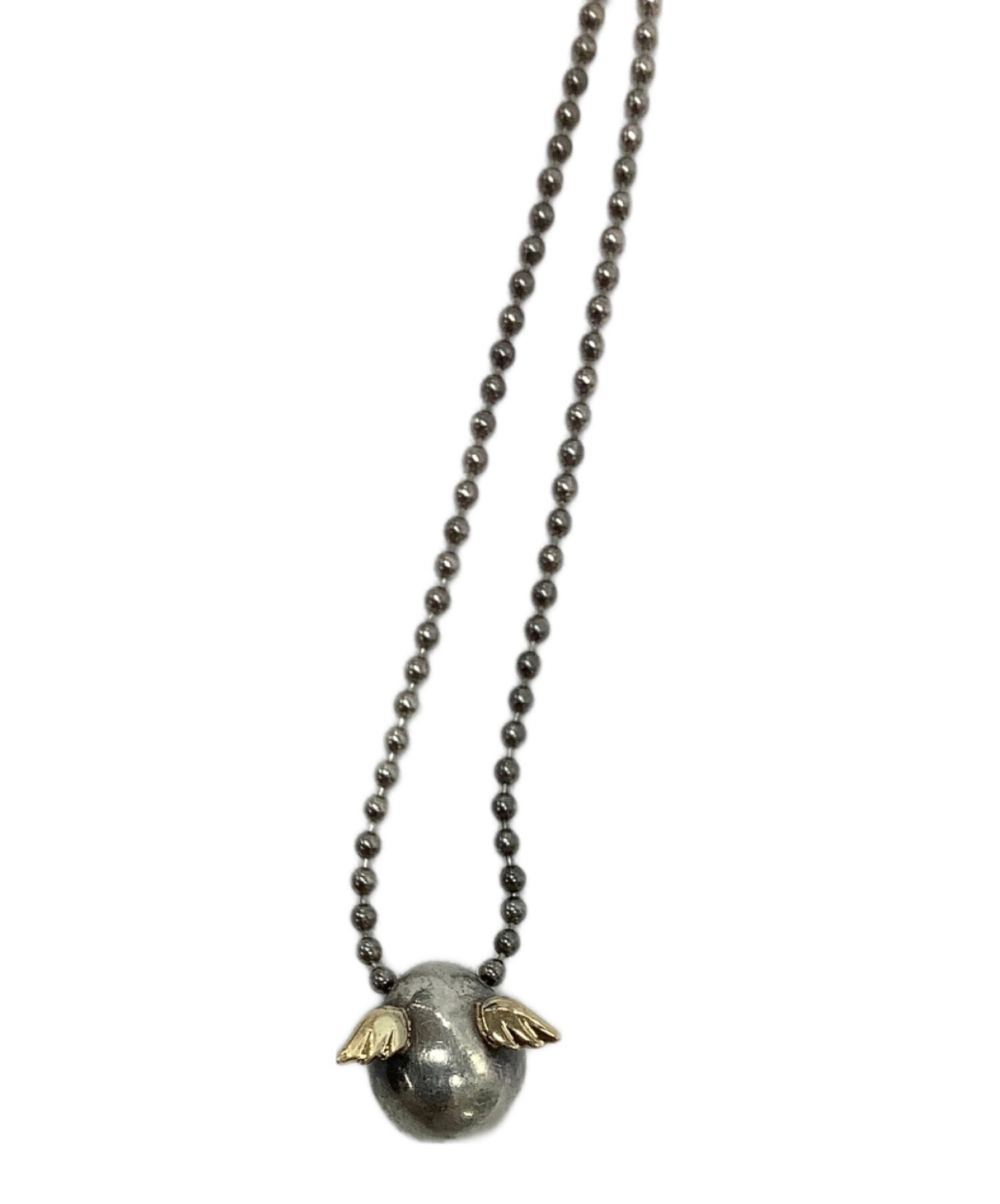 中古・古着通販】天使の卵 (テンシノタマゴ) ネックレス シルバー 中古・古着通販】天使の卵 (テンシノタマゴ) ネックレス シルバー