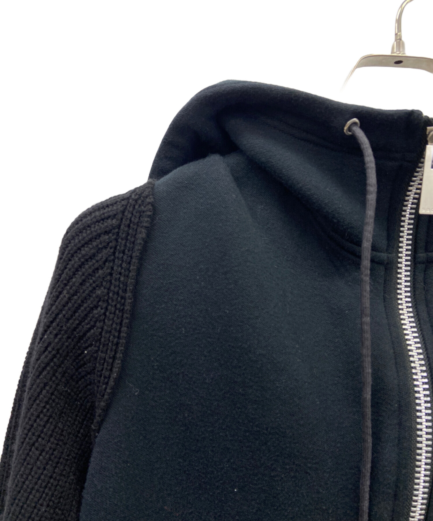 中古・古着通販】sacai (サカイ) sacai ジップパーカー ネイビー