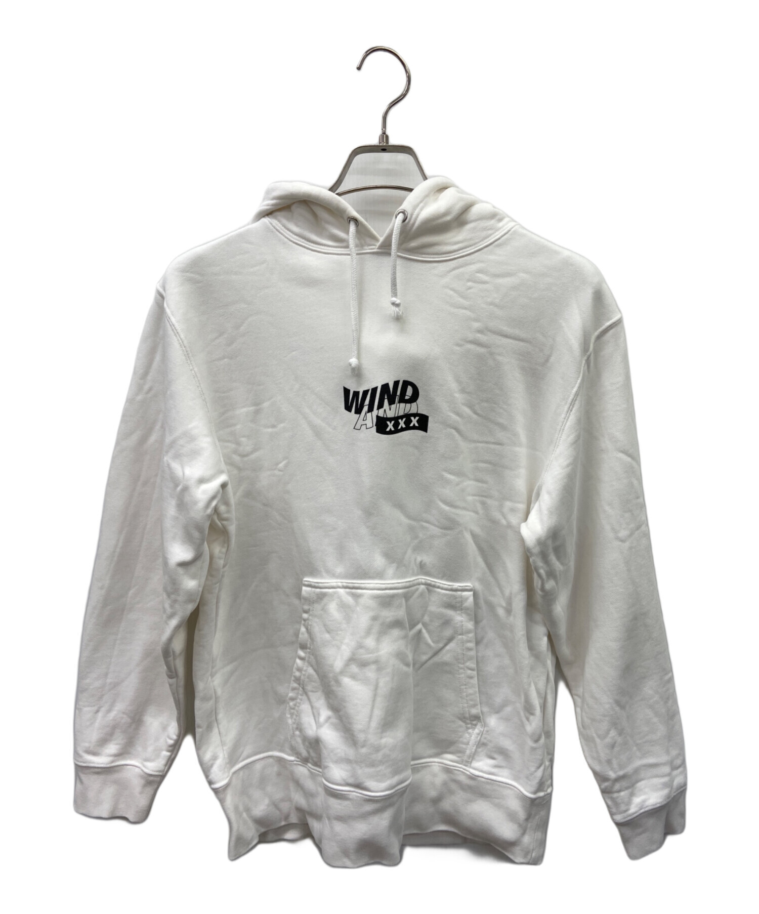【希少XL】ウィンダンシー×ゴッドセレクション コラボ パーカー ホワイト 白 中古・古着通販】WIND AND SEA (ウィンダンシー) GOD SELECTION XXX