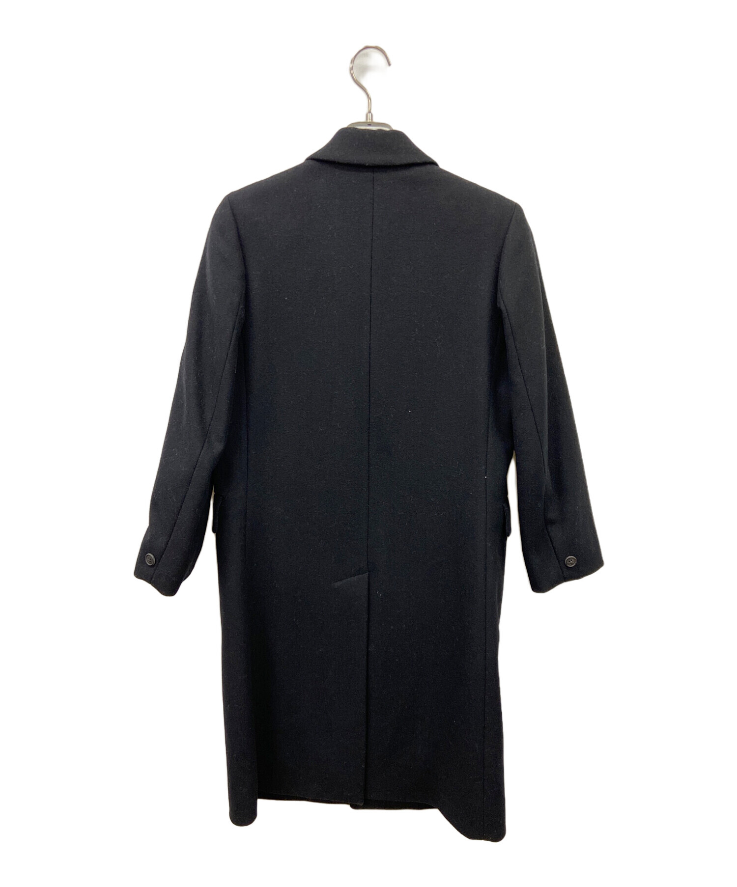 中古・古着通販】A.P.C. (アーペーセー) チェスターコート ブラック 中古・古着通販】A.P.C. (アーペーセー) チェスターコート ブラック