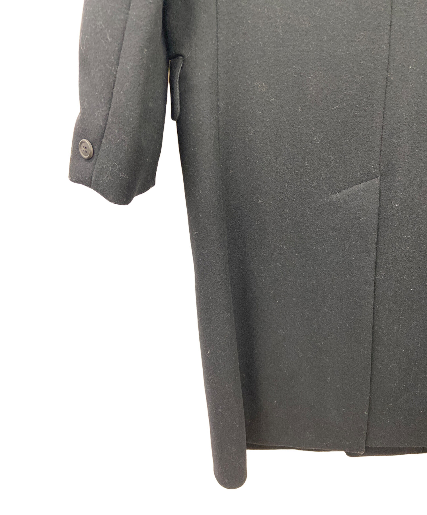 中古・古着通販】A.P.C. (アーペーセー) チェスターコート ブラック