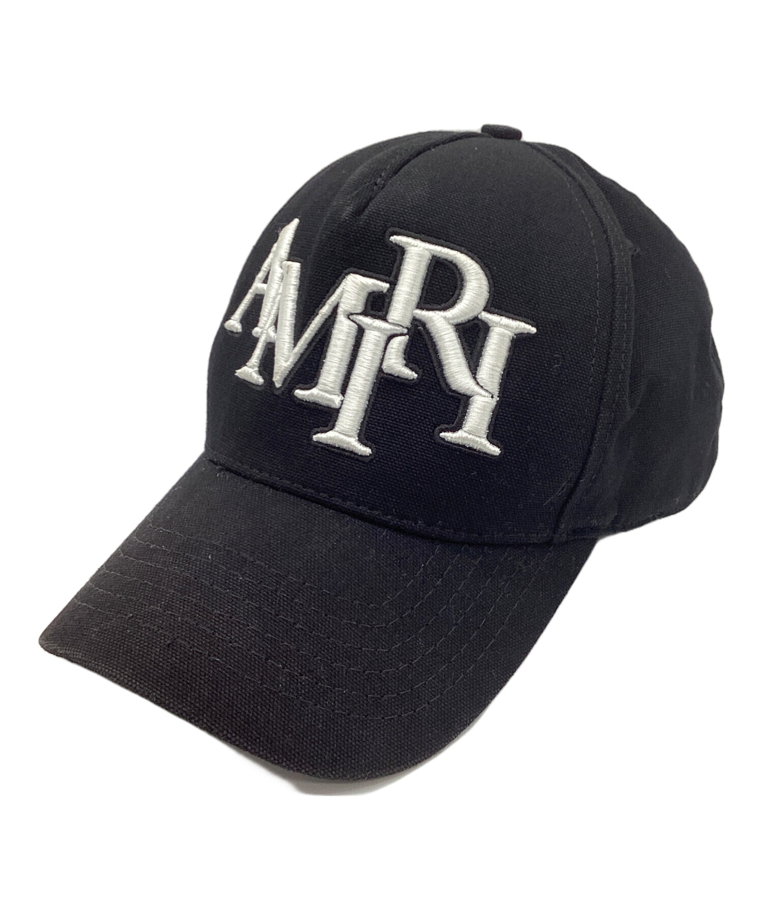 中古・古着通販】AMIRI (アミリ) ロゴベースボールキャップ ブラック