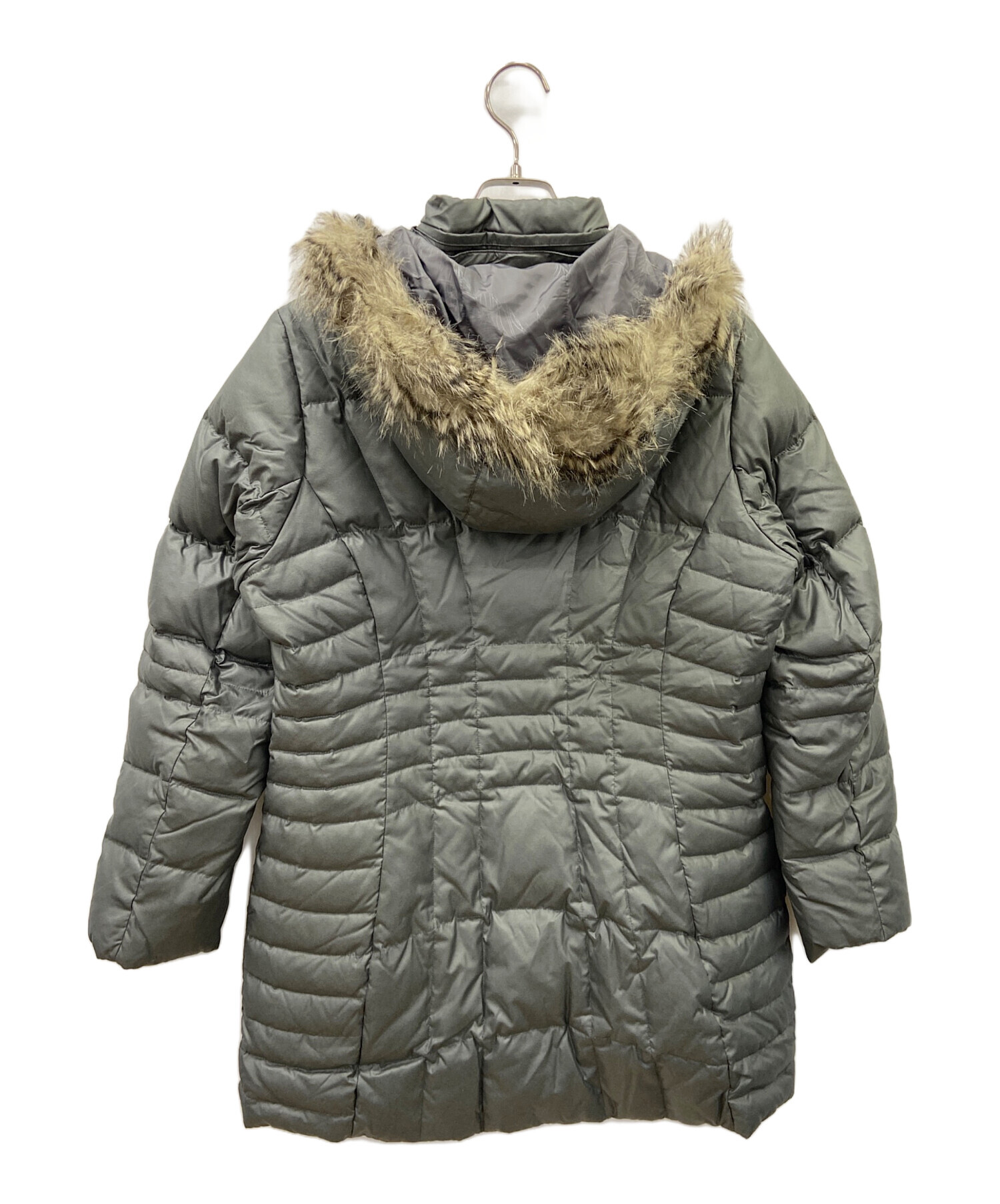 中古・古着通販】Eddie Bauer (エディーバウアー) ダウンコート グレー 