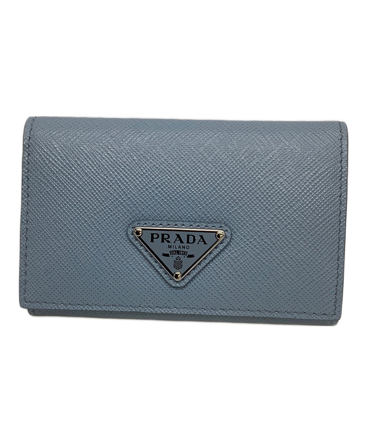 中古・古着通販】PRADA (プラダ) カードケース スカイブルー｜ブランド