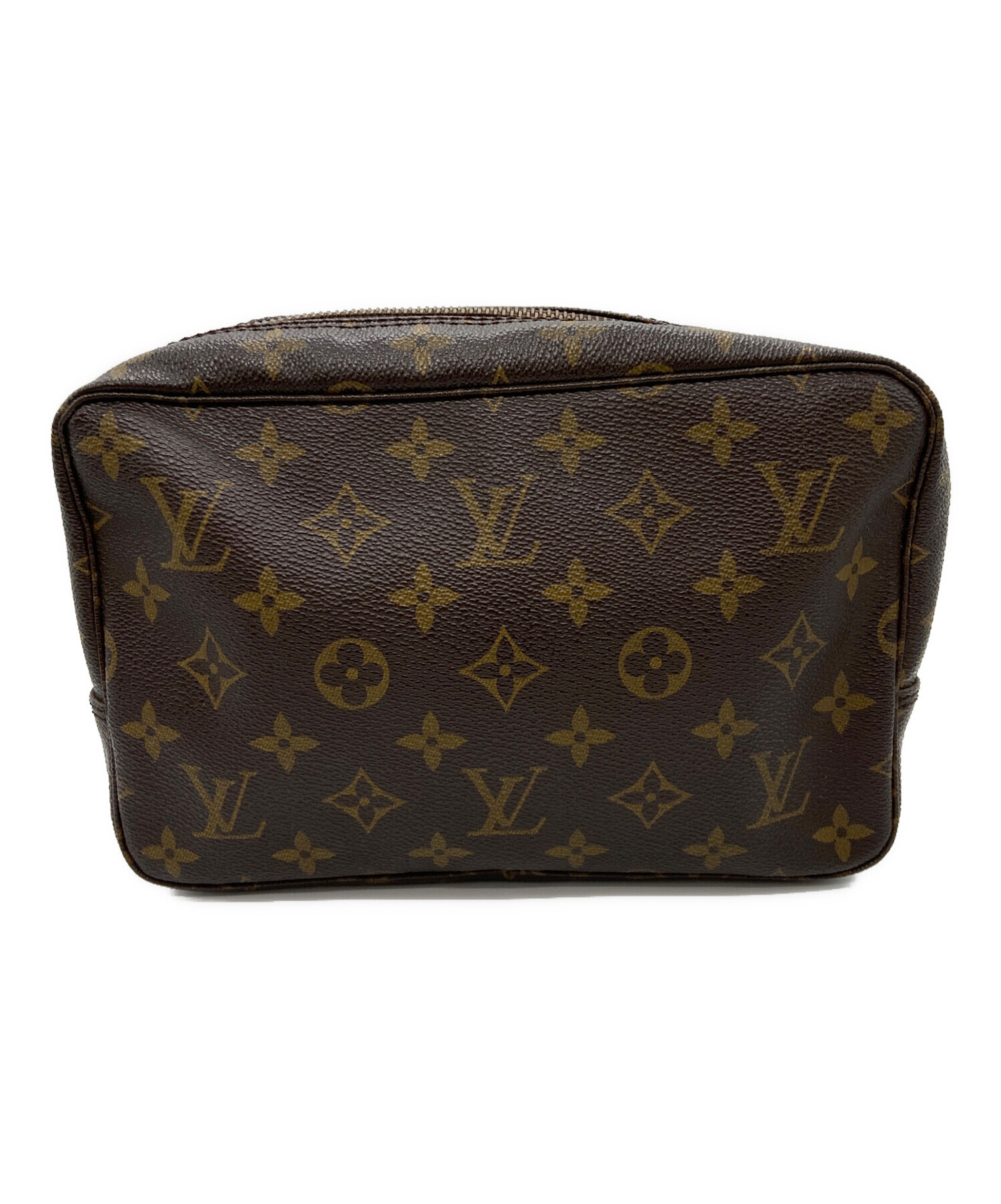 Louis Vuitton 化粧ポーチ ブラウン 中古・古着通販】LOUIS VUITTON (ルイ ヴィトン) コスメポーチ
