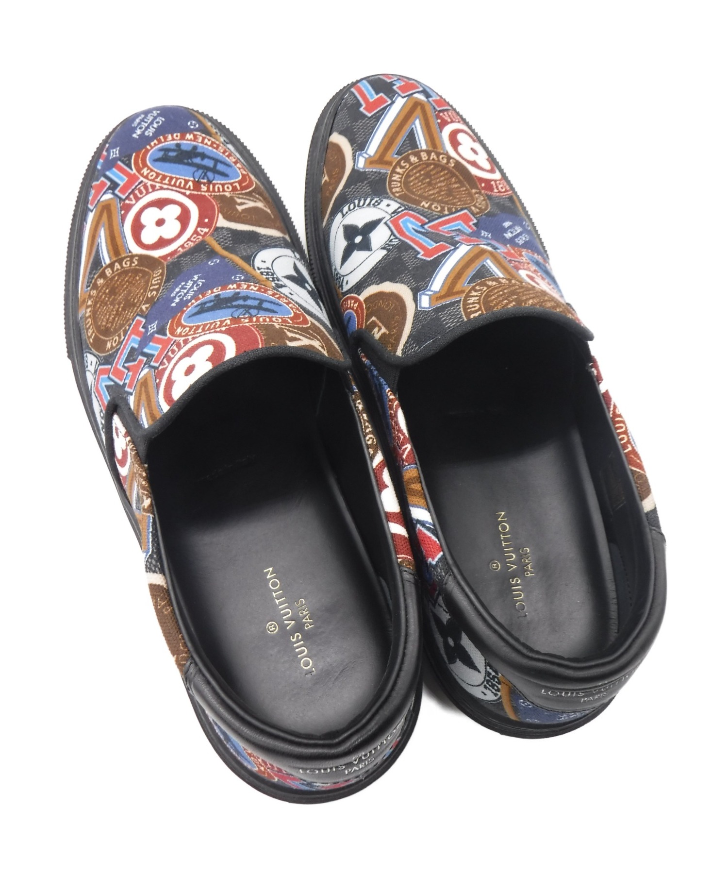 ルイヴィトン⭐︎スリッポン⭐︎新品未使用 中古・古着通販】LOUIS VUITTON (ルイヴィトン) スリッポン ブラック