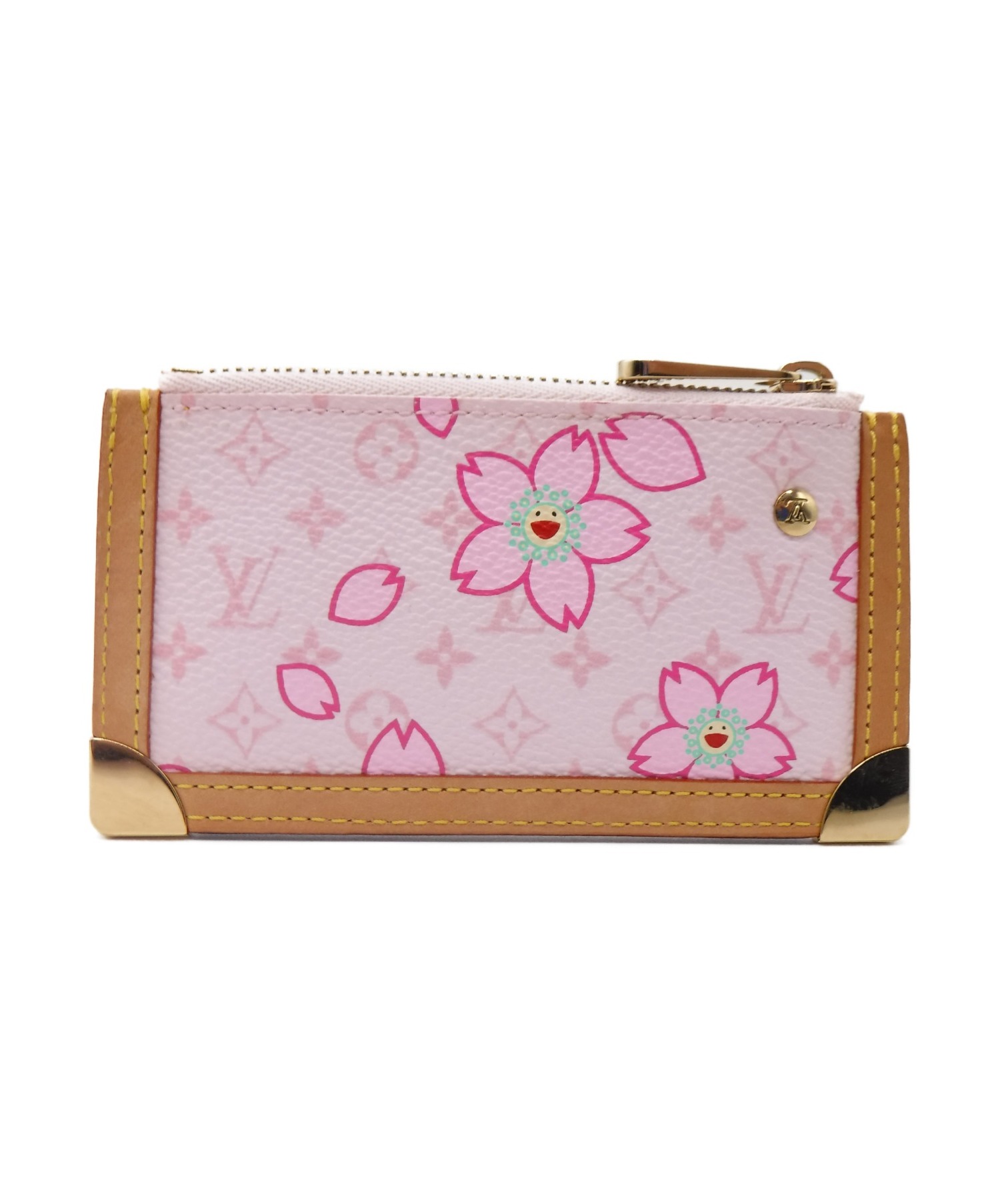 中古・古着通販】LOUIS VUITTON (ルイヴィトン) コインケース ピンク 