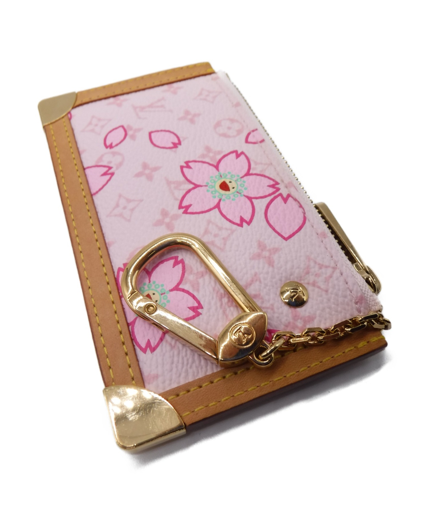 中古・古着通販】LOUIS VUITTON (ルイヴィトン) コインケース ピンク