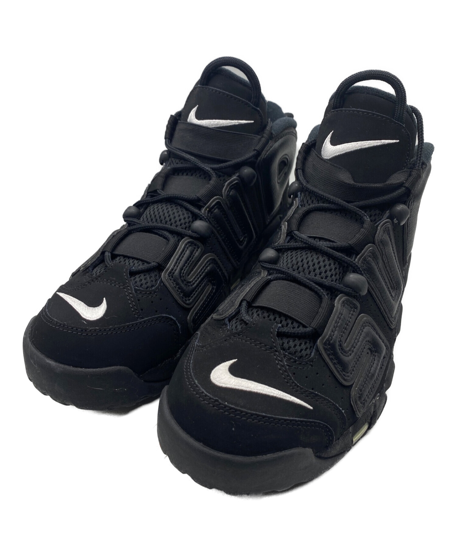ナイキ Nike Air More Uptempo ブラック モアテン 24cm 中古・古着通販 