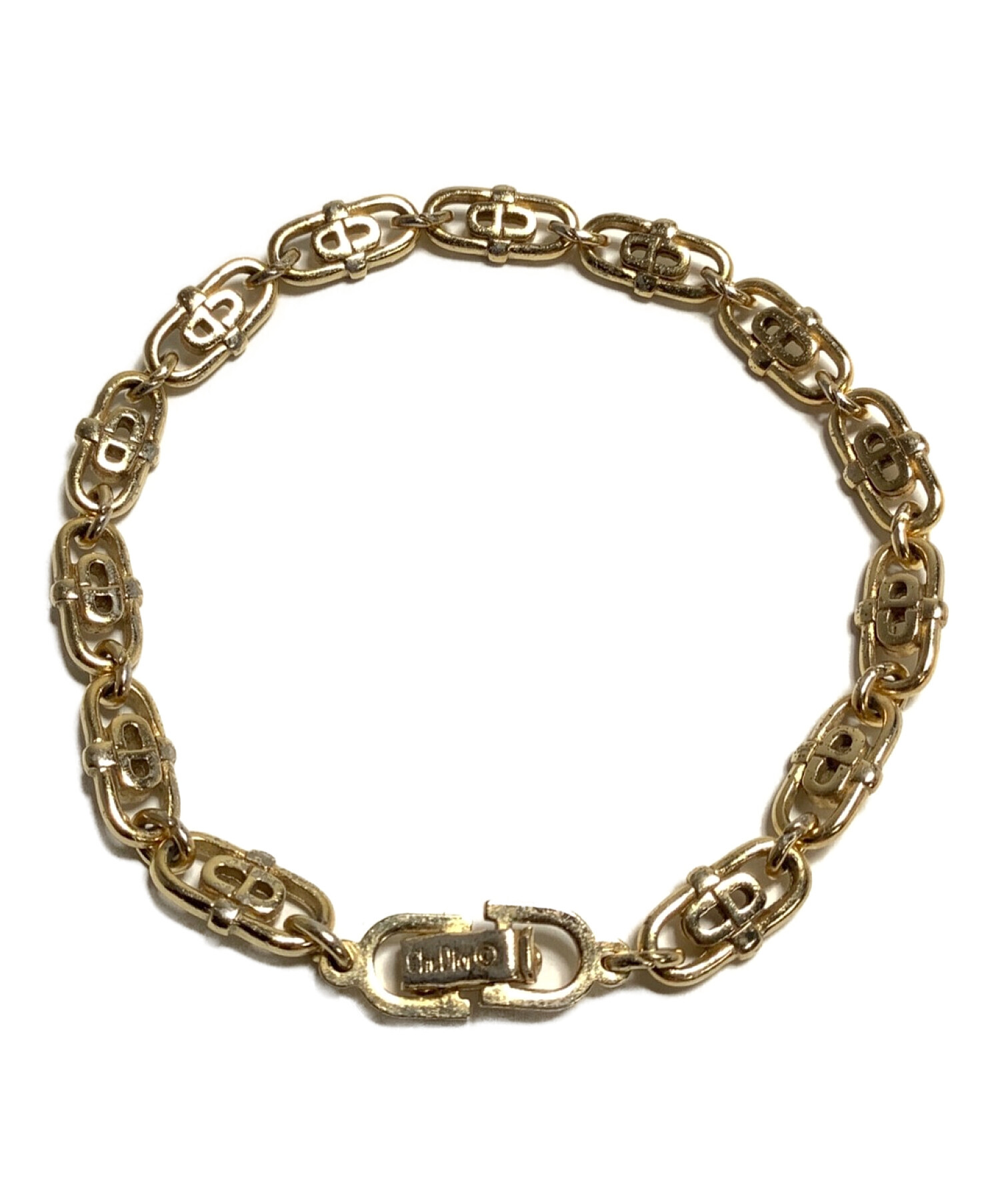 【未使用品級】ディオール　チェーン　ブレスレット　ゴールド　アクセサリー　388 中古・古着通販】Christian Dior (クリスチャン ディオール) チェーン