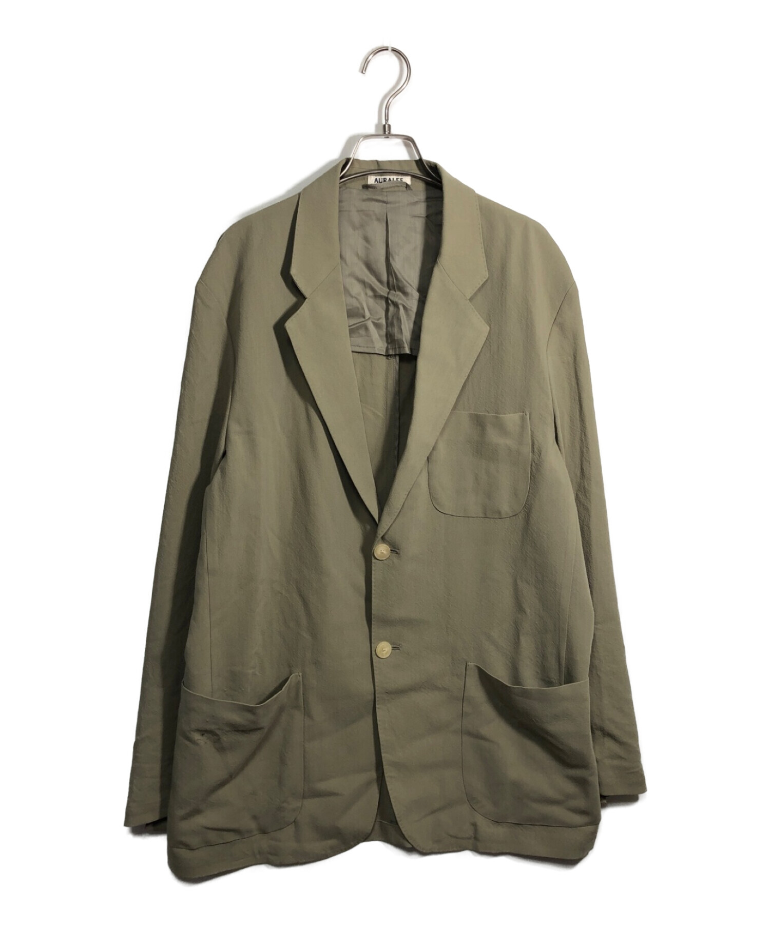 中古・古着通販】AURALEE (オーラリー) HARD TWIST WOOL VIYELLA
