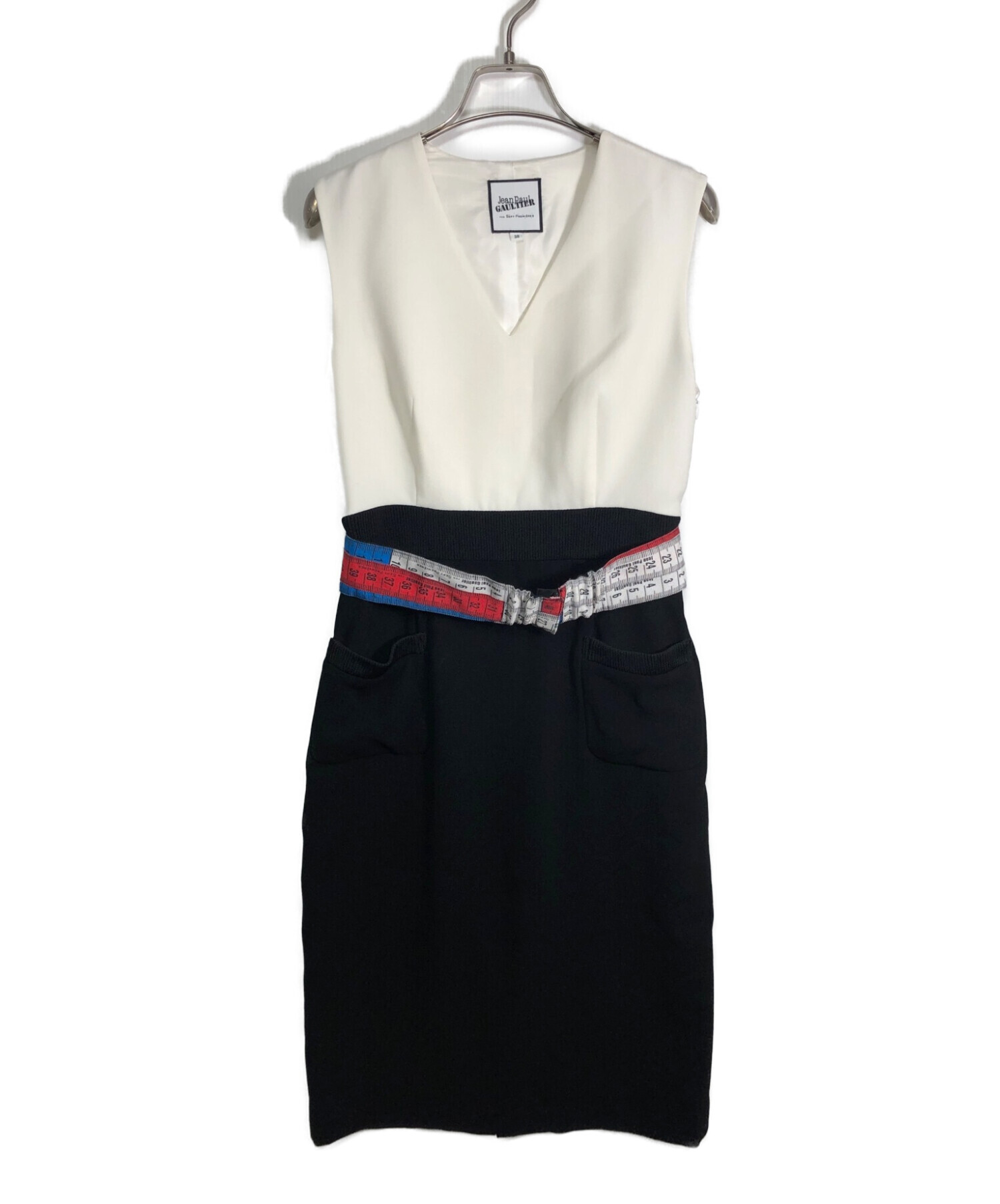 ノースリーブ顔プリントワンピース　ジャンポール　ゴルチェ 中古・古着通販】Jean Paul GAULTIER (ジャンポールゴルチェ