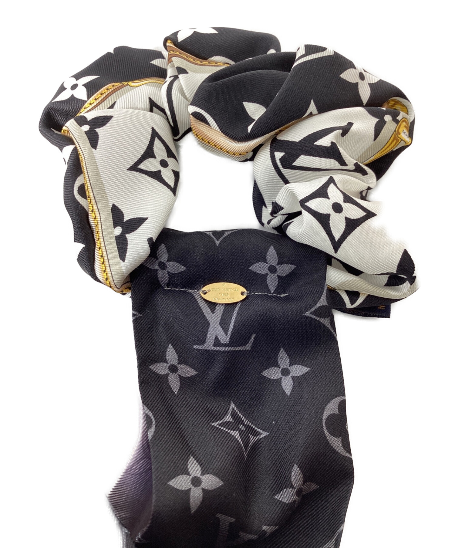 少女 ファッション ルイヴィトンリボンシュシュ