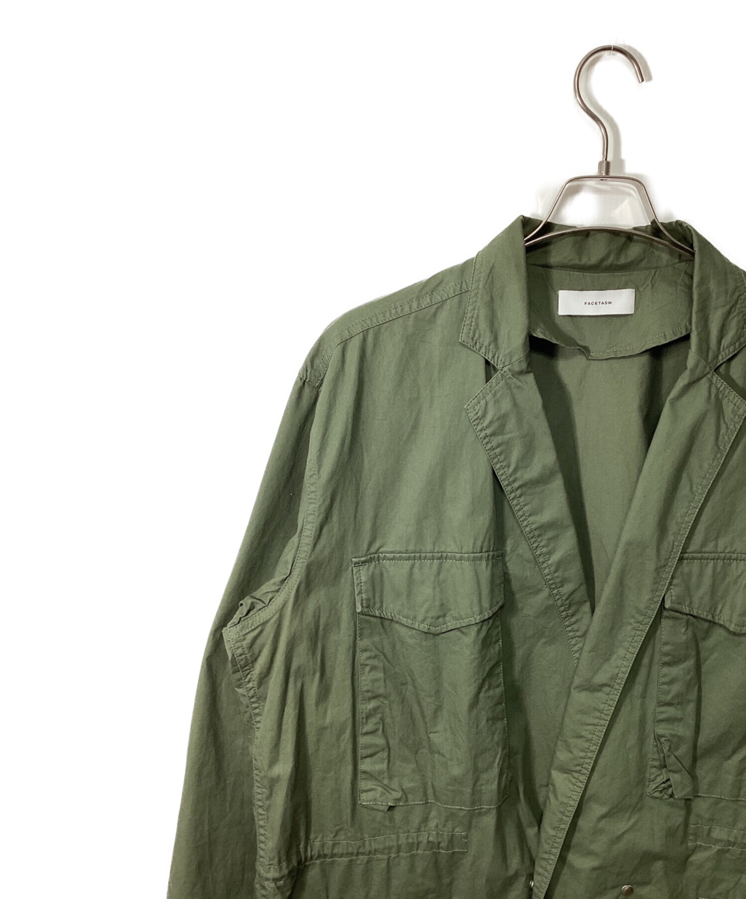 中古・古着通販】FACETASM (ファセッタズム) M65 Double Jacket カーキ