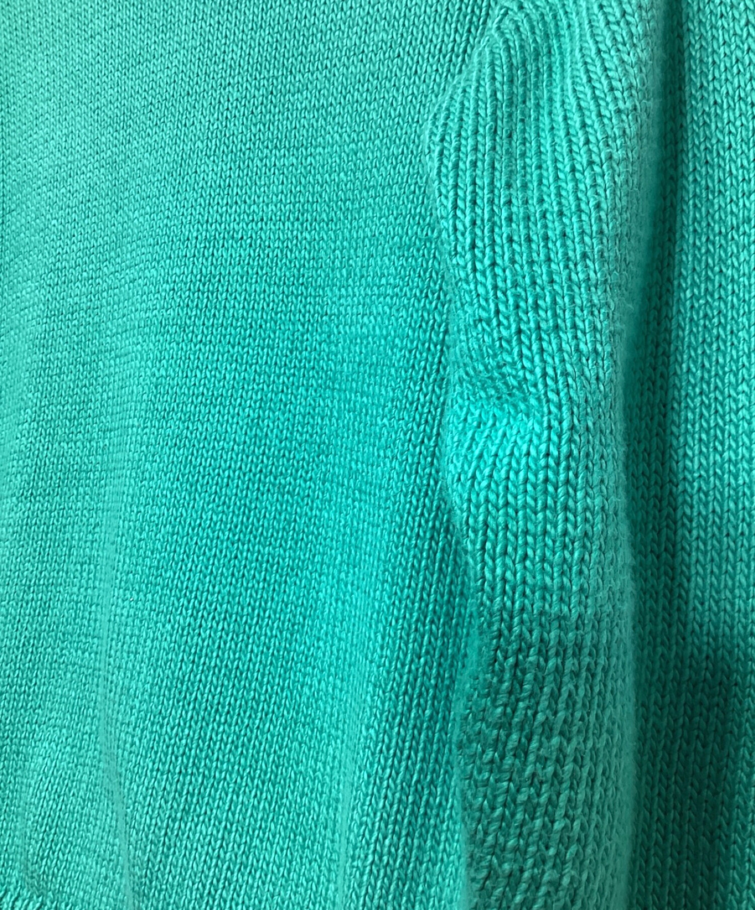 中古・古着通販】HERILL (ヘリル) Cottoncode Crewneck グリーン