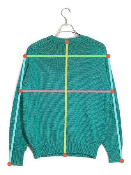 HERILLヘリル Cottoncode Crewneck コットンニット　2 HERILL Cotton code Crew neck