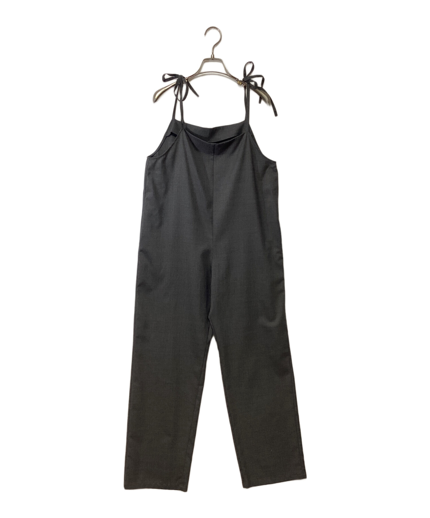 Gypsohila ジプソフィア　エニタイム サロペット　　36 中古・古着通販】Gypsohila (ジプソフィア) ドライサロペット グレー