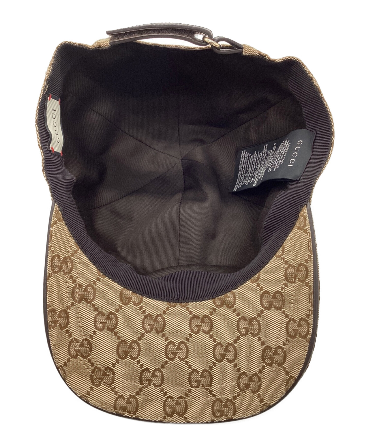 中古・古着通販】GUCCI (グッチ) オリジナルGGキャンバス ベースボール 