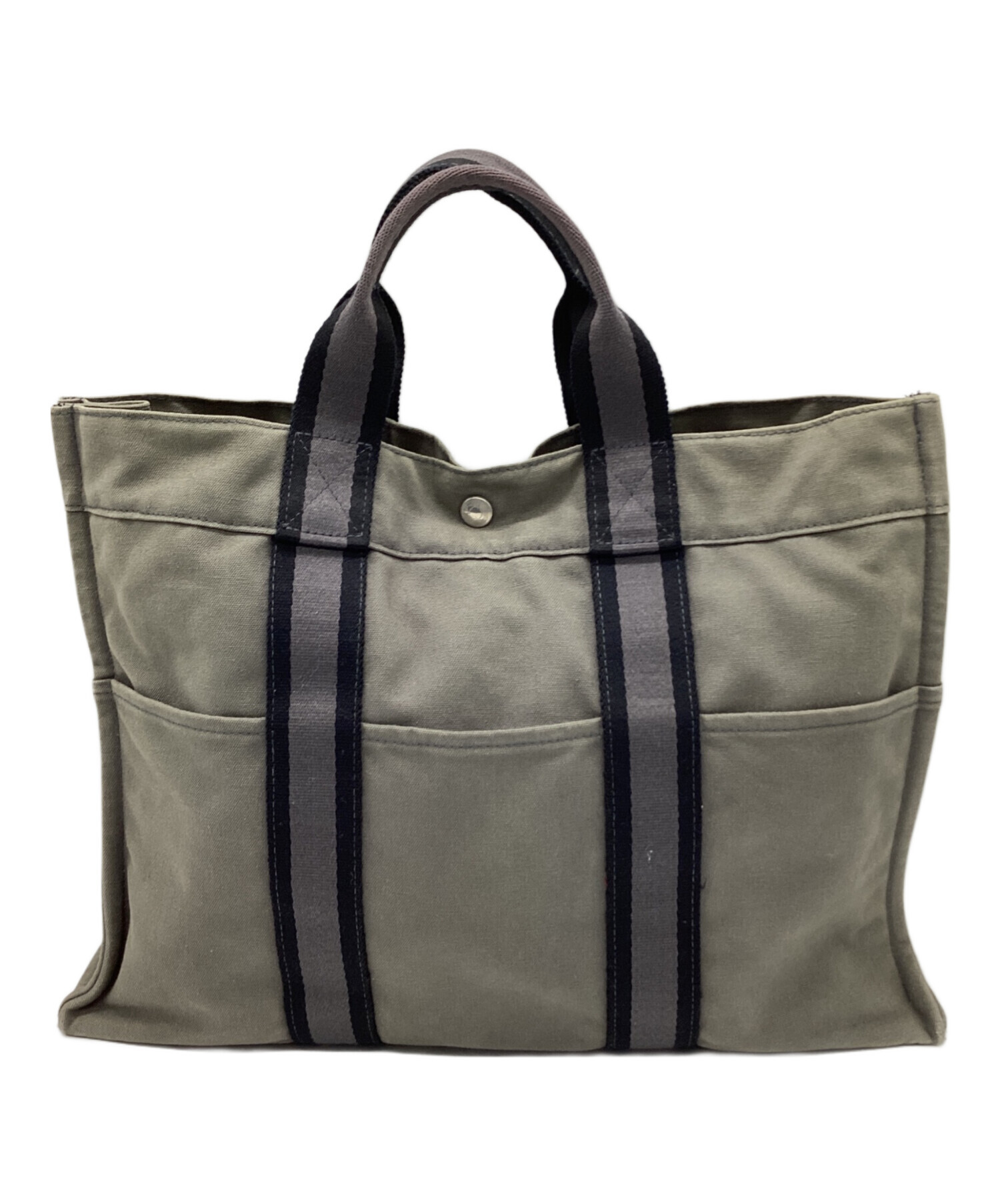 エルメス グレー HERMES トートバッグ MM フールトゥMM フールトゥ 